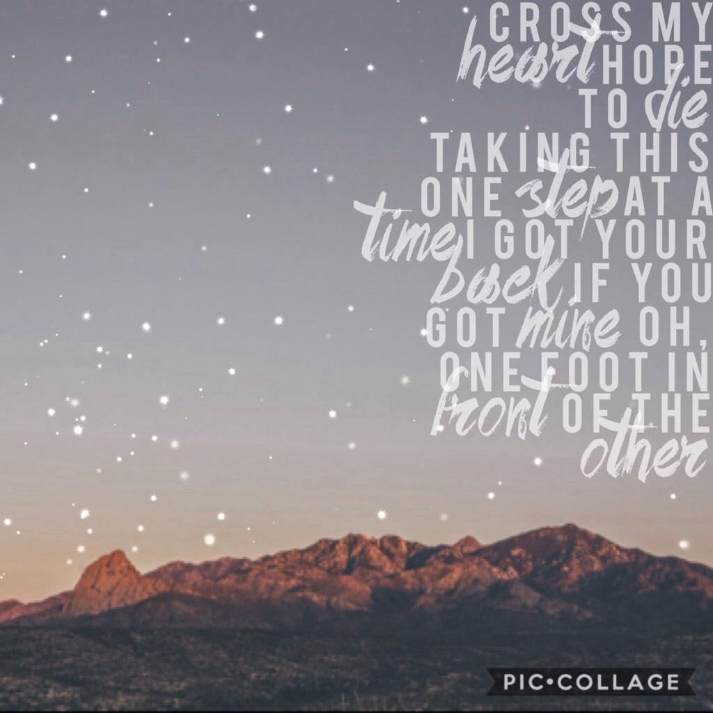 This song is such a bop. 10/10 would recommend One Foot by Walk the Moon
I had a snow day today, so it's not too bad because otherwise I would have had swim team pictures. Gross. 
I hope you all are having a great day! What is your favorite constellation?
