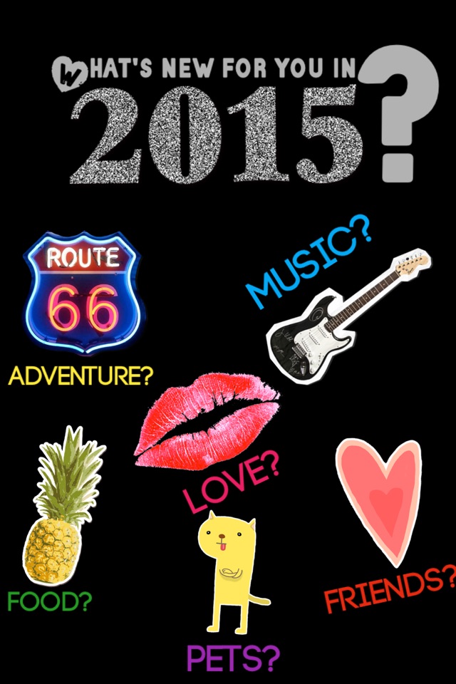 What's new for you in 2015?