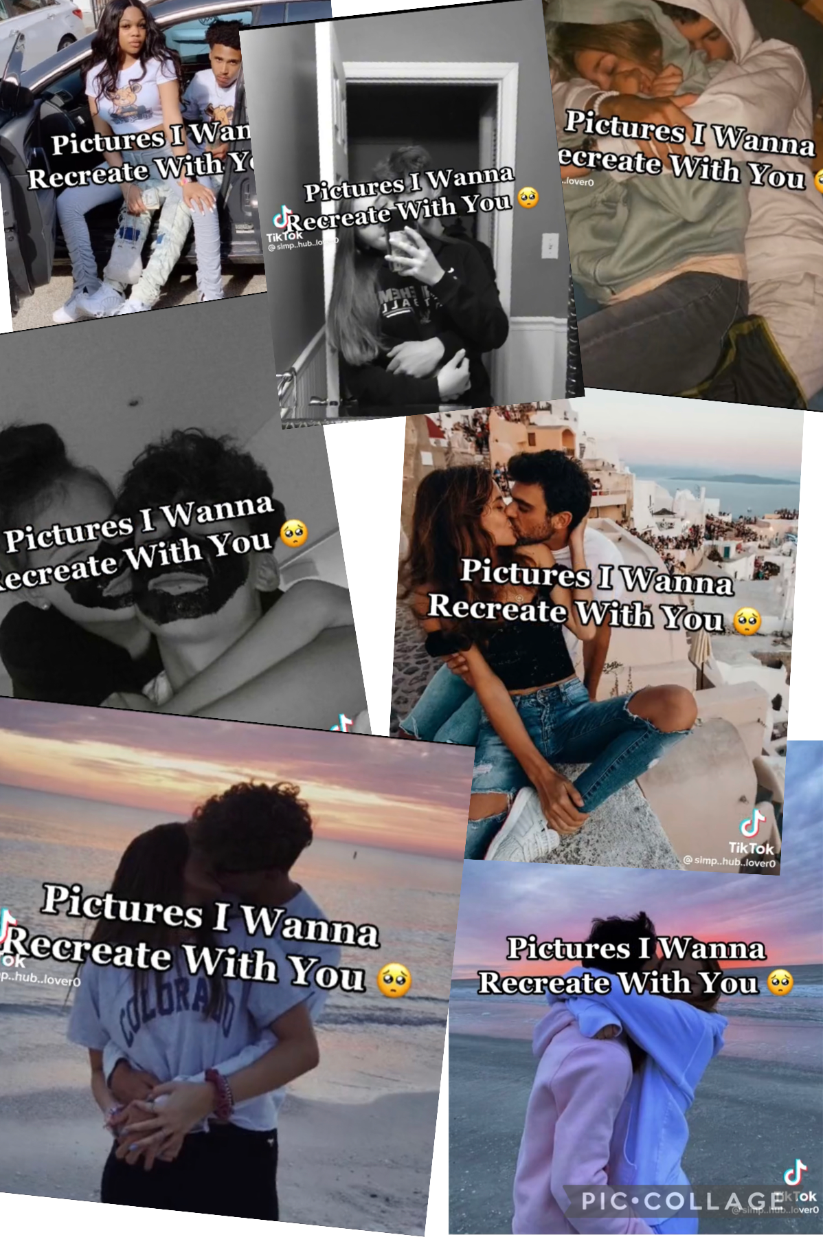 Pictures I want to recreate with my boyfriend 
