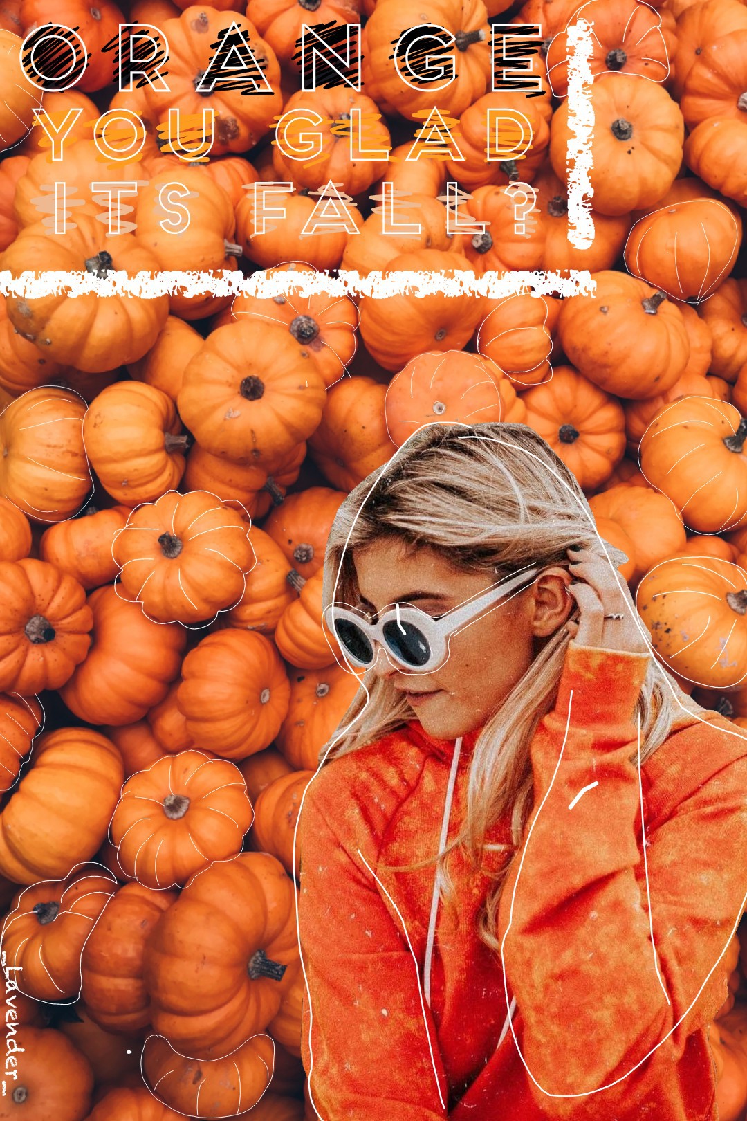 🌼TAP🌼
Orange you glad its fall? 👉👈
QOTD: Favorite season?
AOTD: ALL! 
