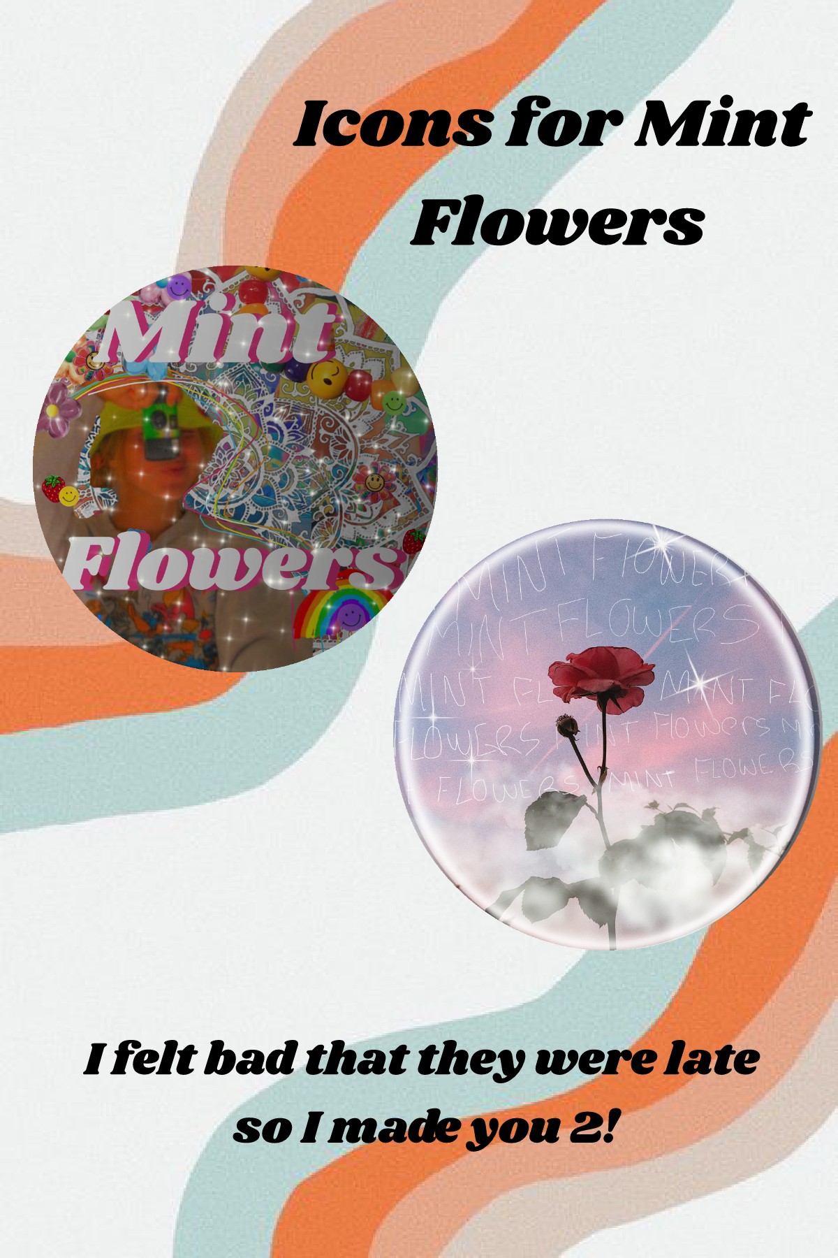 Icons for Mint flowers