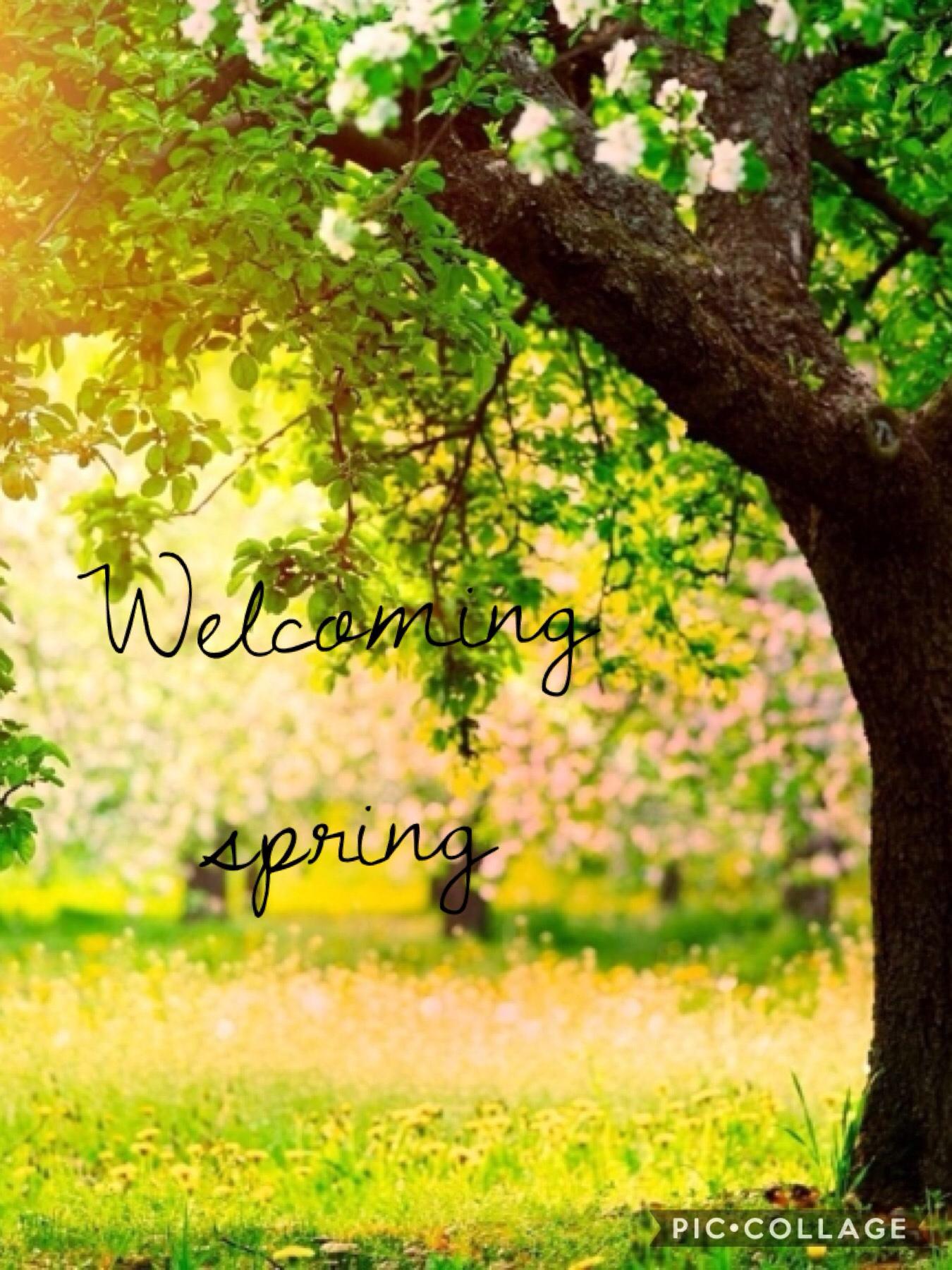 Spring ( Welcoming Spring )