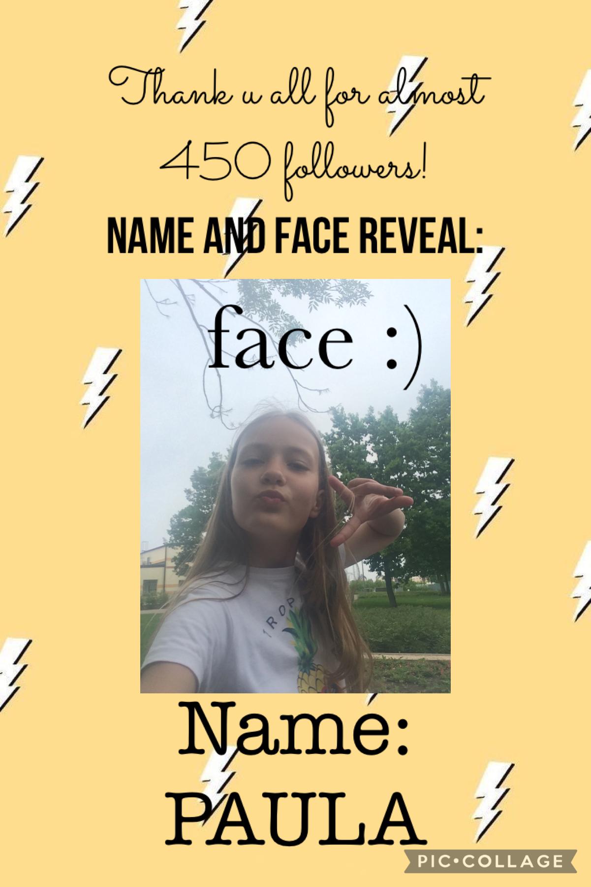 Do u like my name and face??