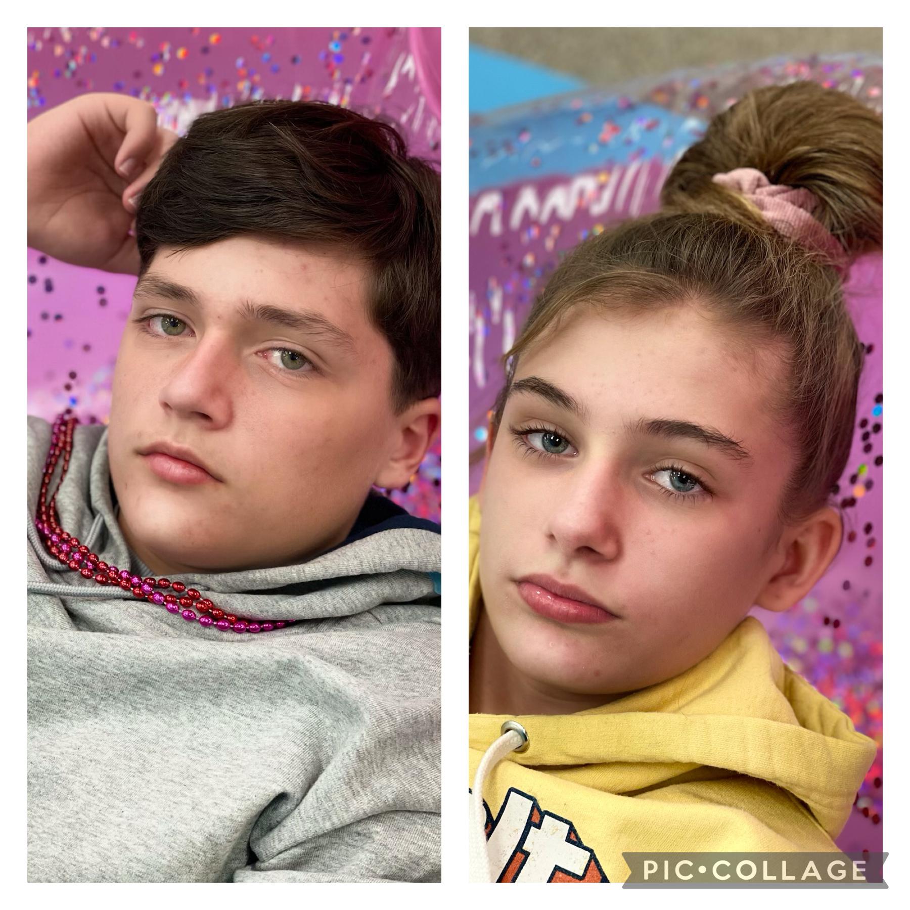 Brother and sister or cousins🤭 I bet u can’t guess first one to guess gets a shoutout 