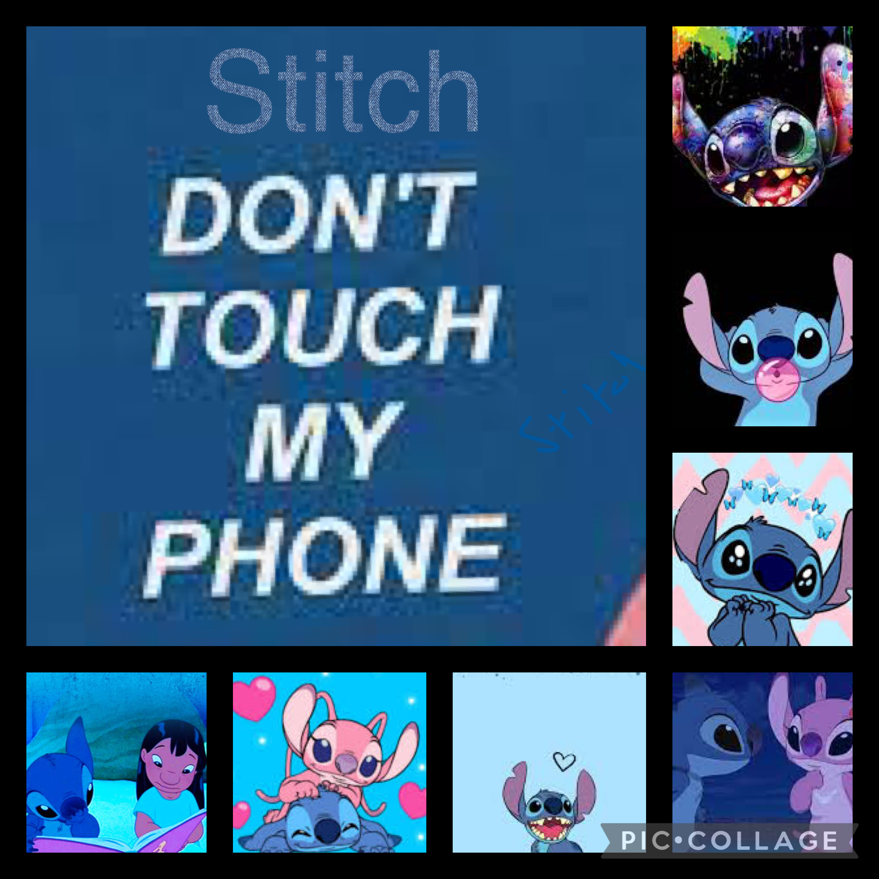 Stitch so cute
