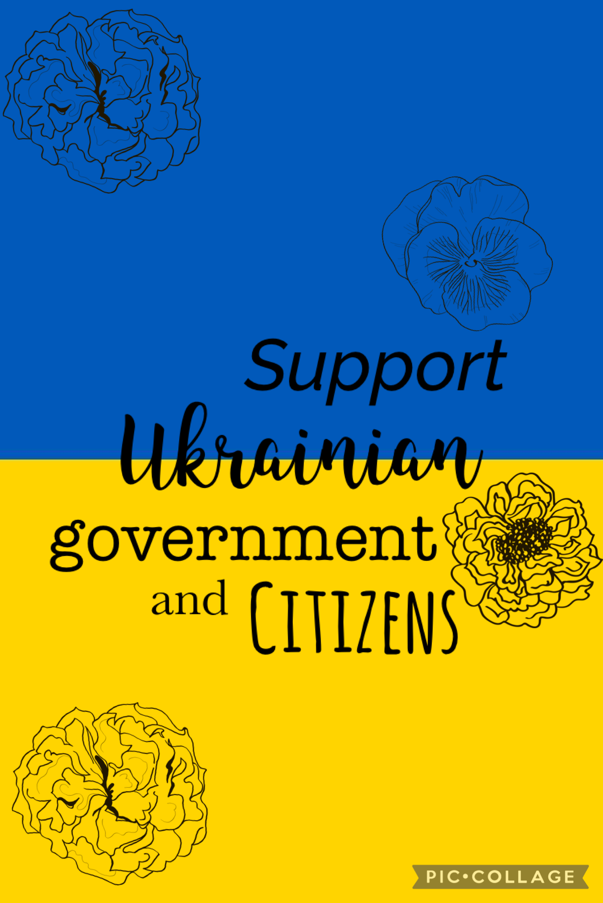 During this time of conflict and fear, I just wanted to post this to say.. I support Ukrainian people ❤️❤️ We stand with you in this time of fear, and hope for your safety and well-being ❤️ if you post anything similar to this please say so in the comment