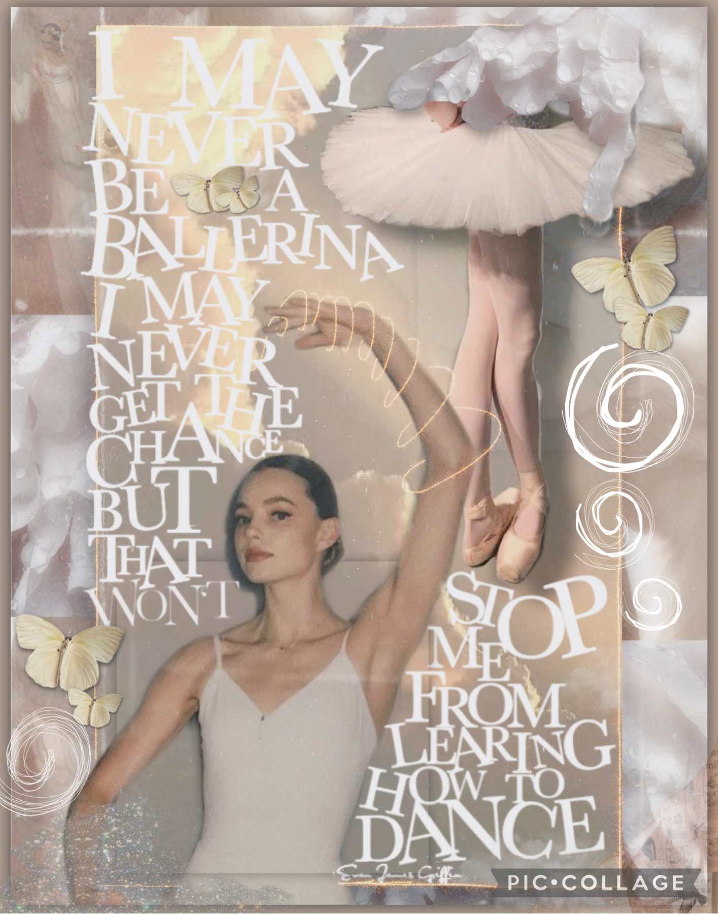 Collage inspired by-thebearwiththepetals- 
Wanted to try something different 