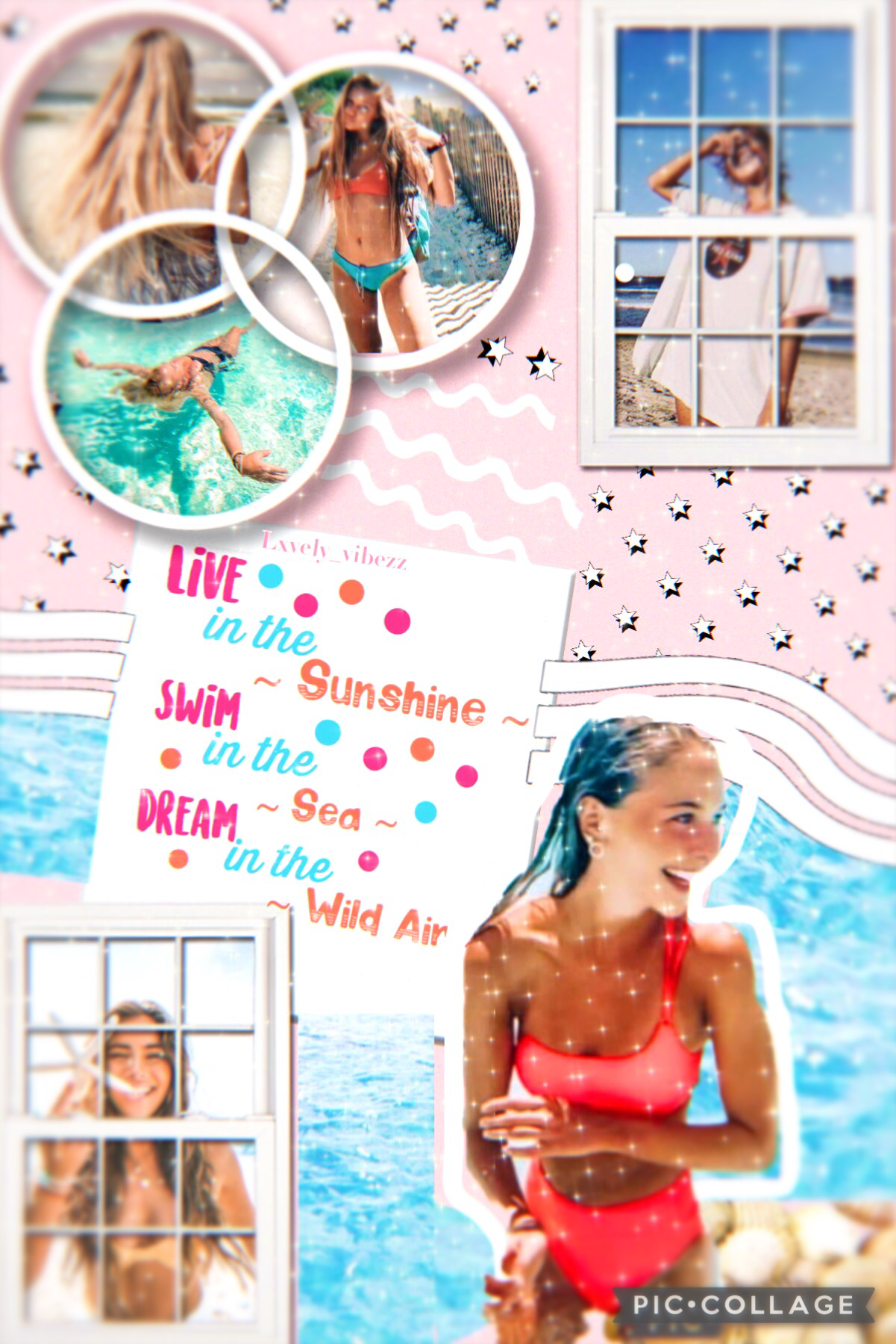 Summer beach vibez 💗☀️ ll new theme! ll inspired by -pretty_little_things- :) ll please feature pc ll 9/8/21 ll 