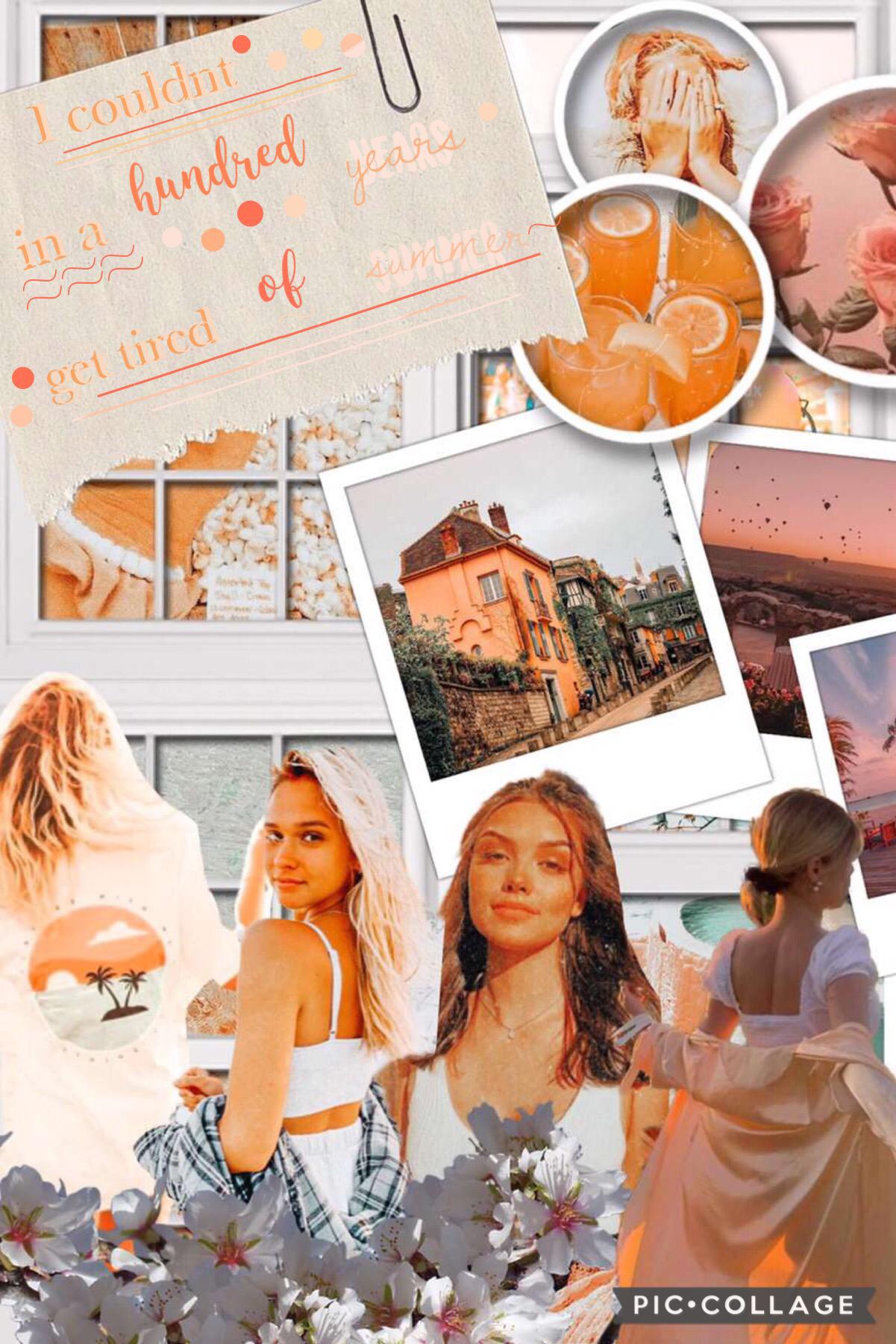 11/21/2021 tap 🧡🤍

Collab with the stunning and perfect me_4life!! We did a peachy theme and she did the background and i did the text :) inspo: -pretty_little_things-