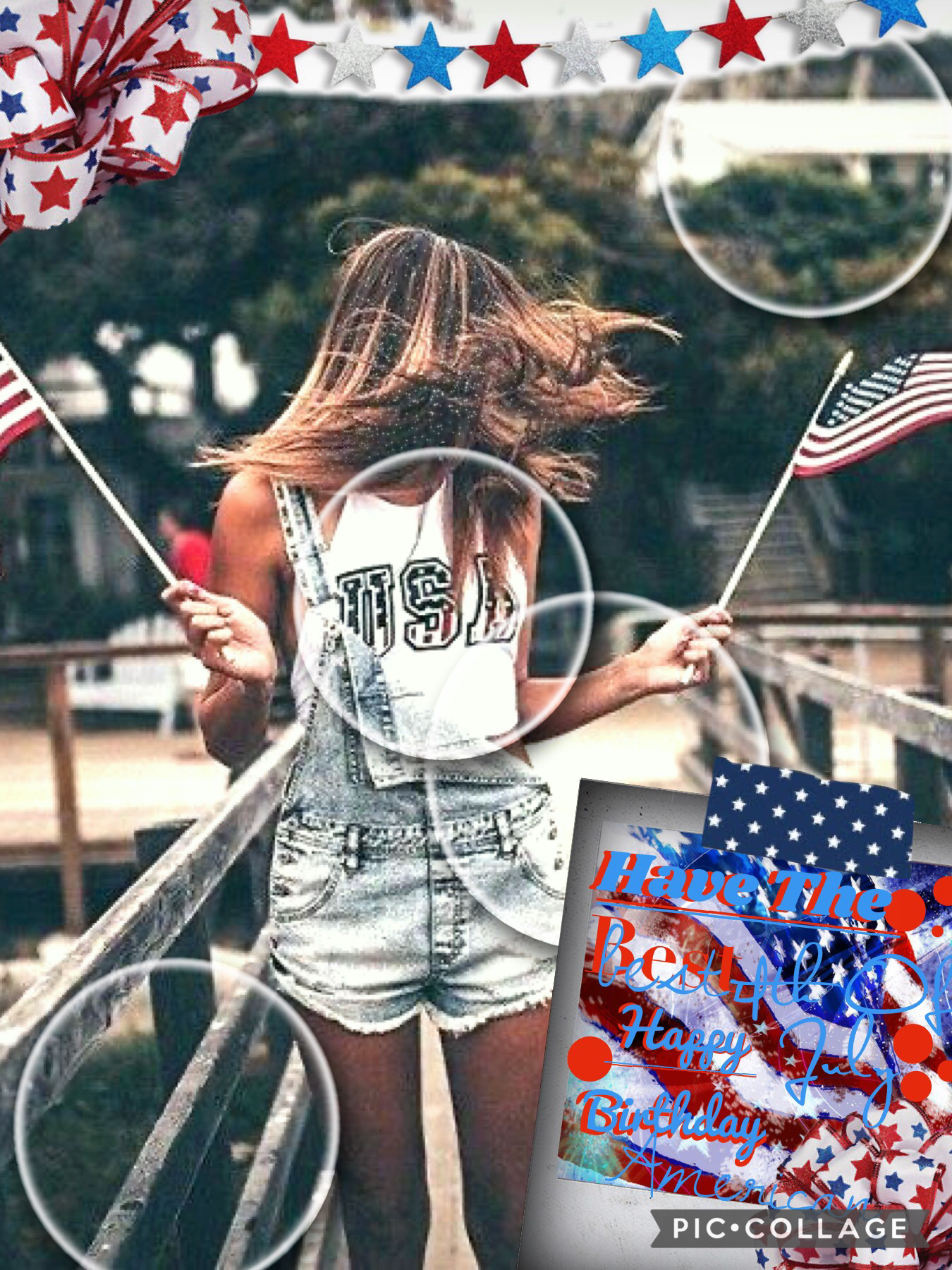 🇺🇸Tap🇺🇸
Happy 4th Of July Everyone I Hope You All Have A Wonderful Day I Will Not Be On Picollage For The Rest Of The Day So Sorry Everyone! But Tomorrow I Will Be Posting A Collage Of A New User Name I Am Getting A Little Tried Of The One I Have Now Bye 