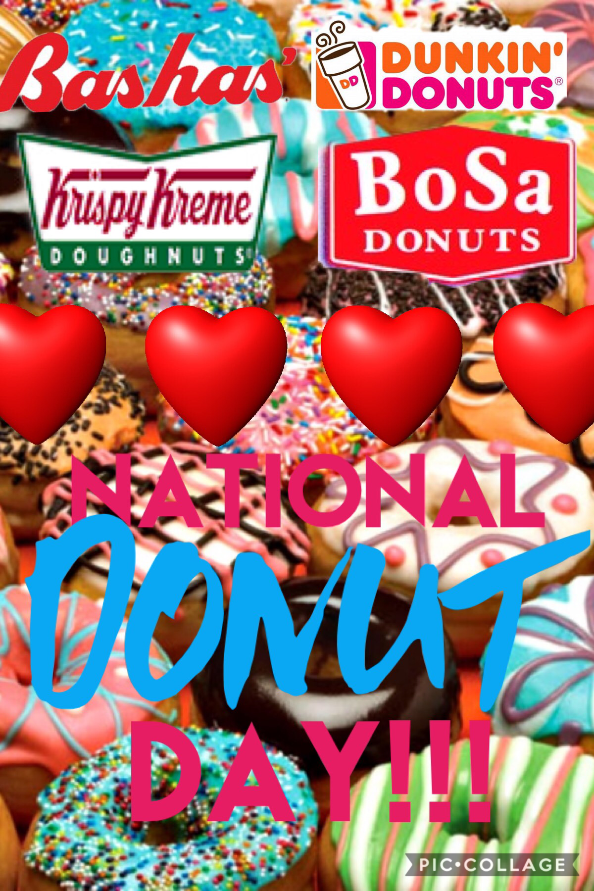🍩TAP🍩
Hi peeps!!! I haven’t been on in a while and I know that. But national donut day occurred last Friday. Hey let’s try to keep the likes up and being the great followers u are. 