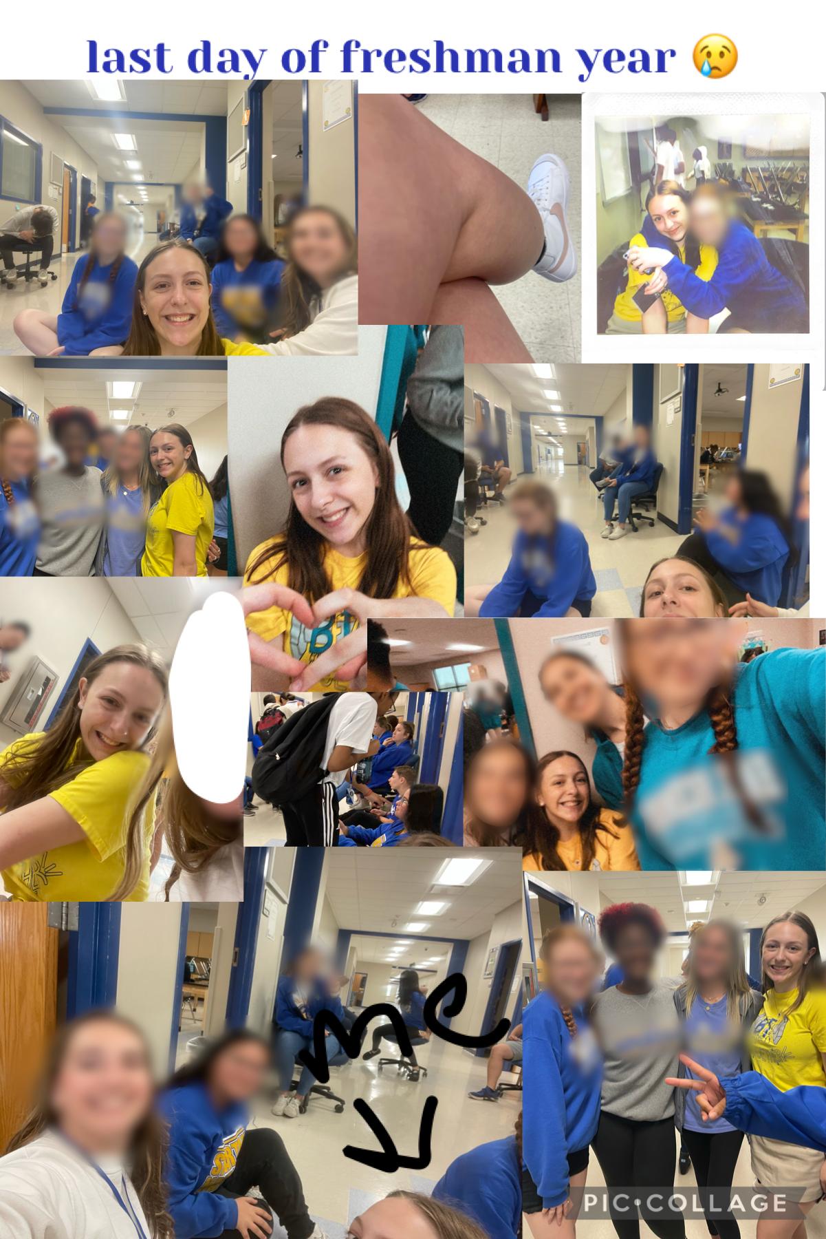 yesterday was my last day of freshman year 😢😢😢 this was the best year ever and i just wanted to say i love you guys sm thanks for keeping me entertained during boring classes 🥰🥰
class of 2025
(faces and logos blurred for privacy)