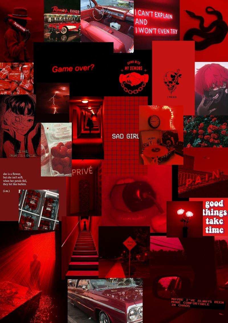 Red aesthetic. ❤