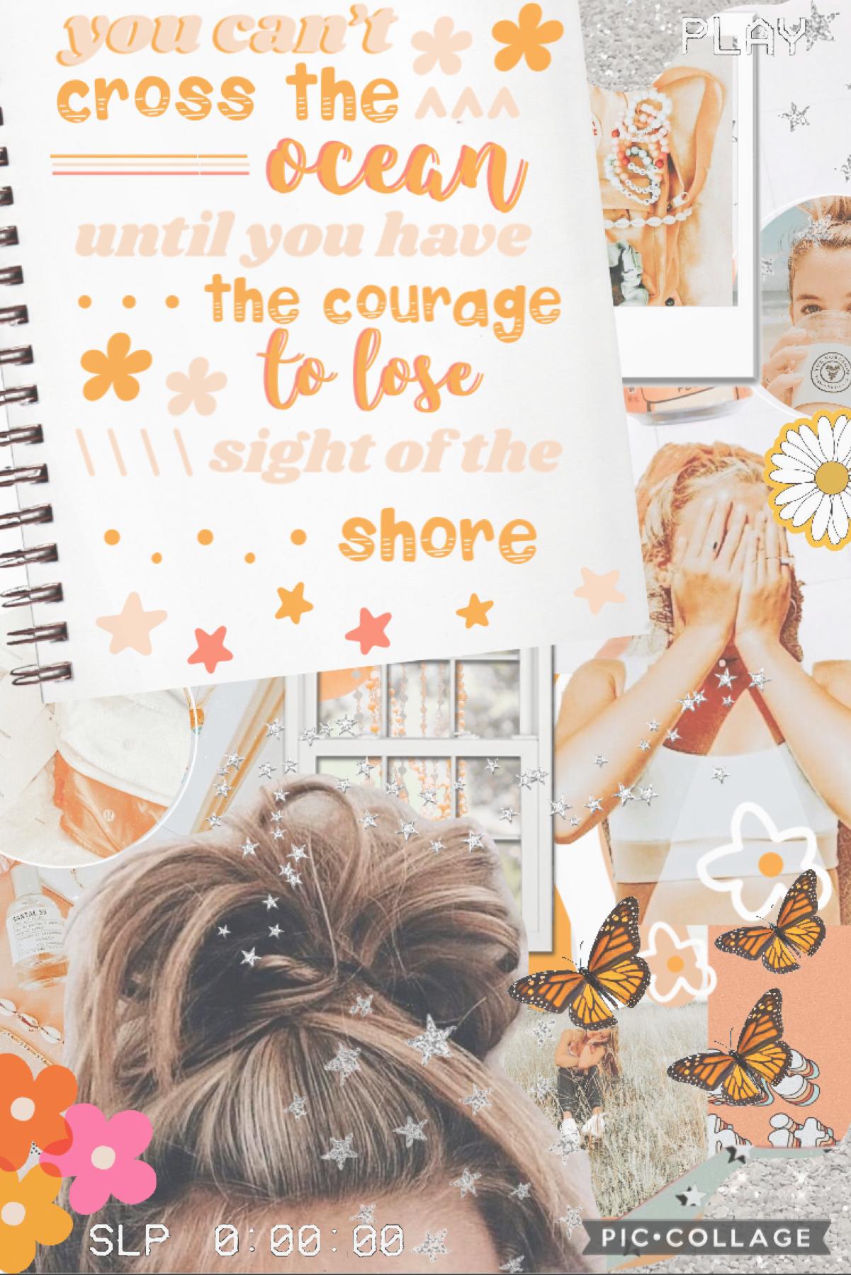 🍑 t a p 🍑
this collage took me so long 😅 but I think it turned out pretty good wbu? ig my account is like a mix of beach, peachy, and color coordinated collages. 