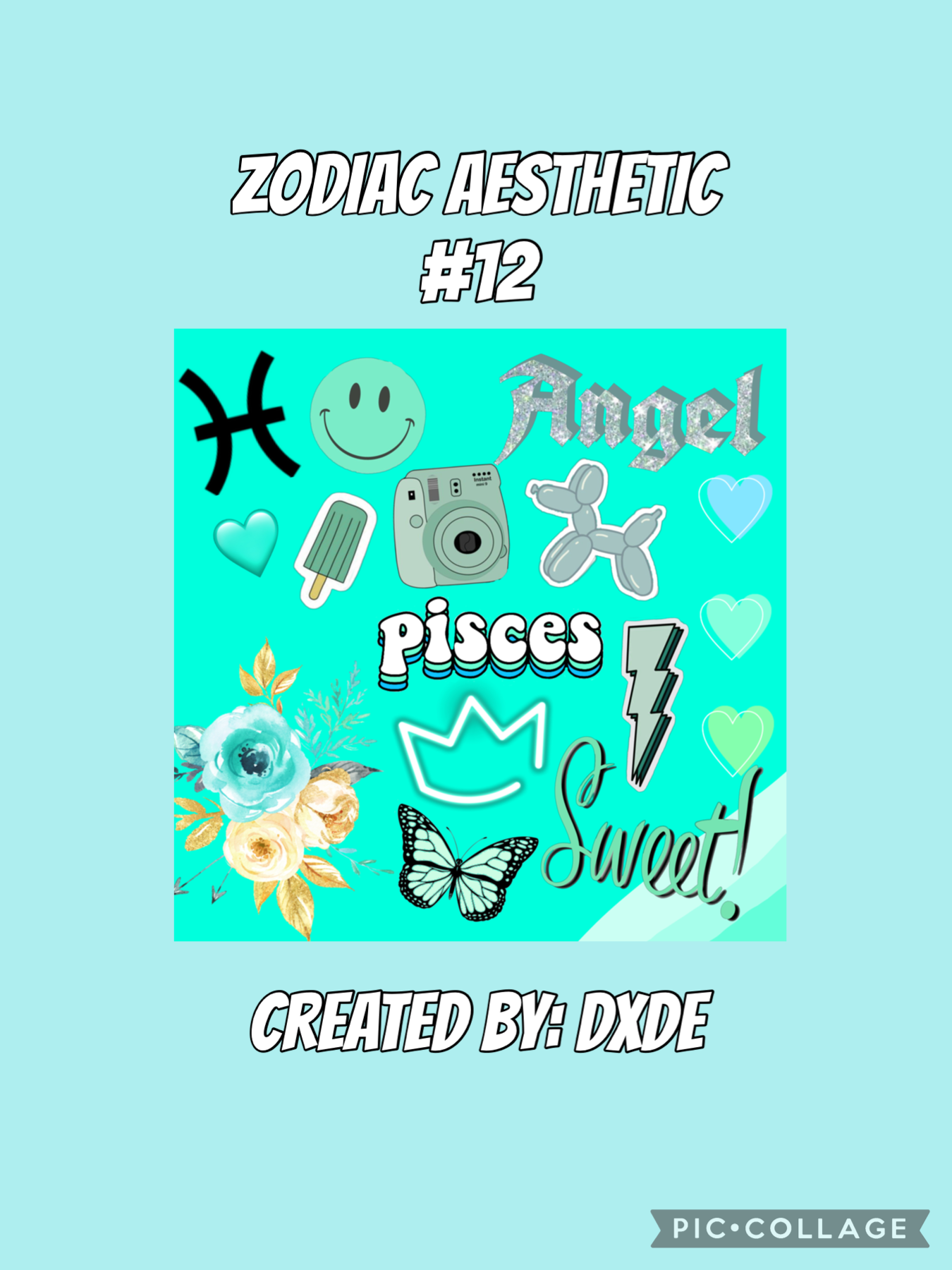 Enjoy this Aesthetic, This was the last Zodiac sign! #pisces♓️