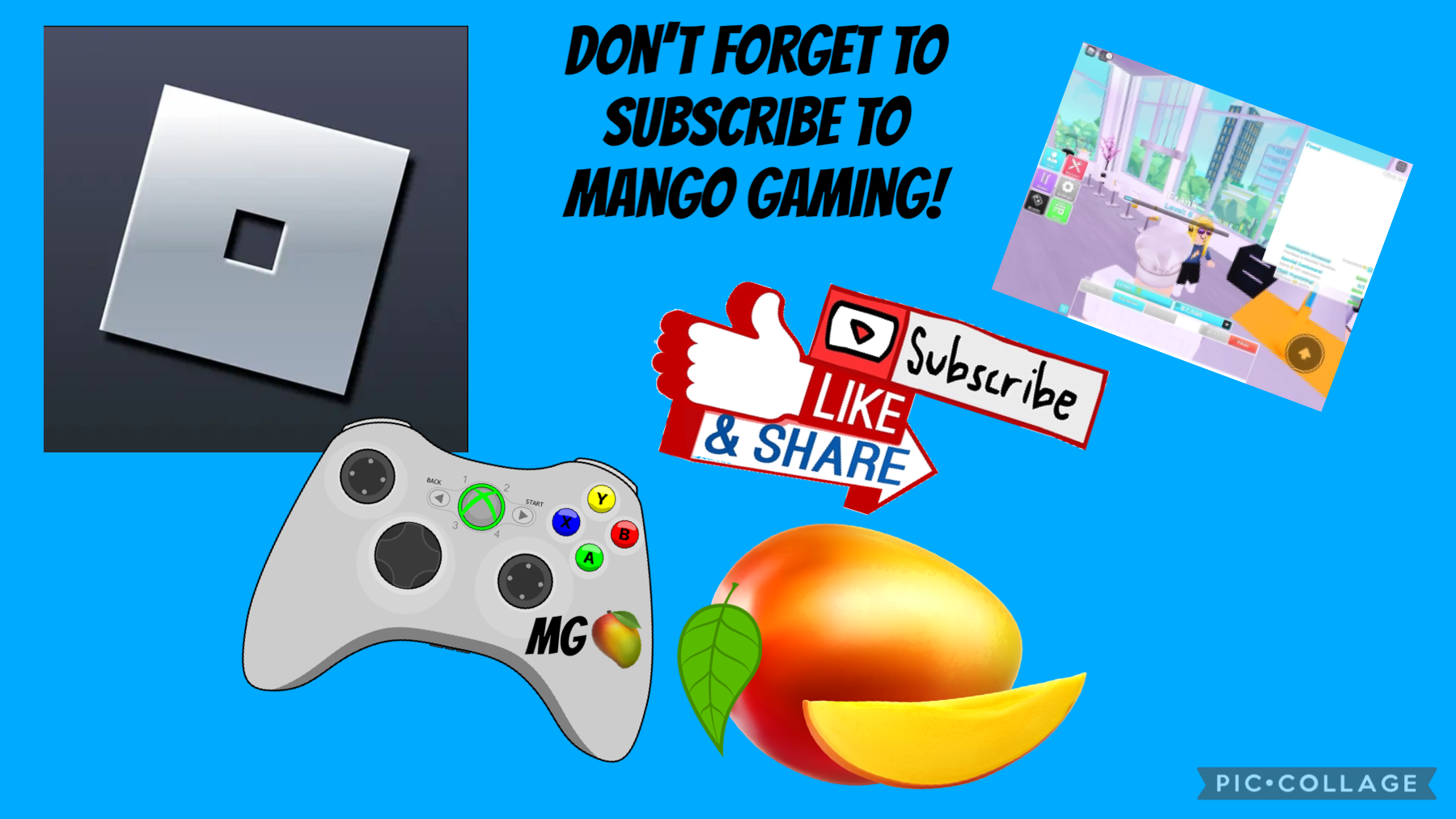 Sub to Mango Gaming on yt when I make the channel! 