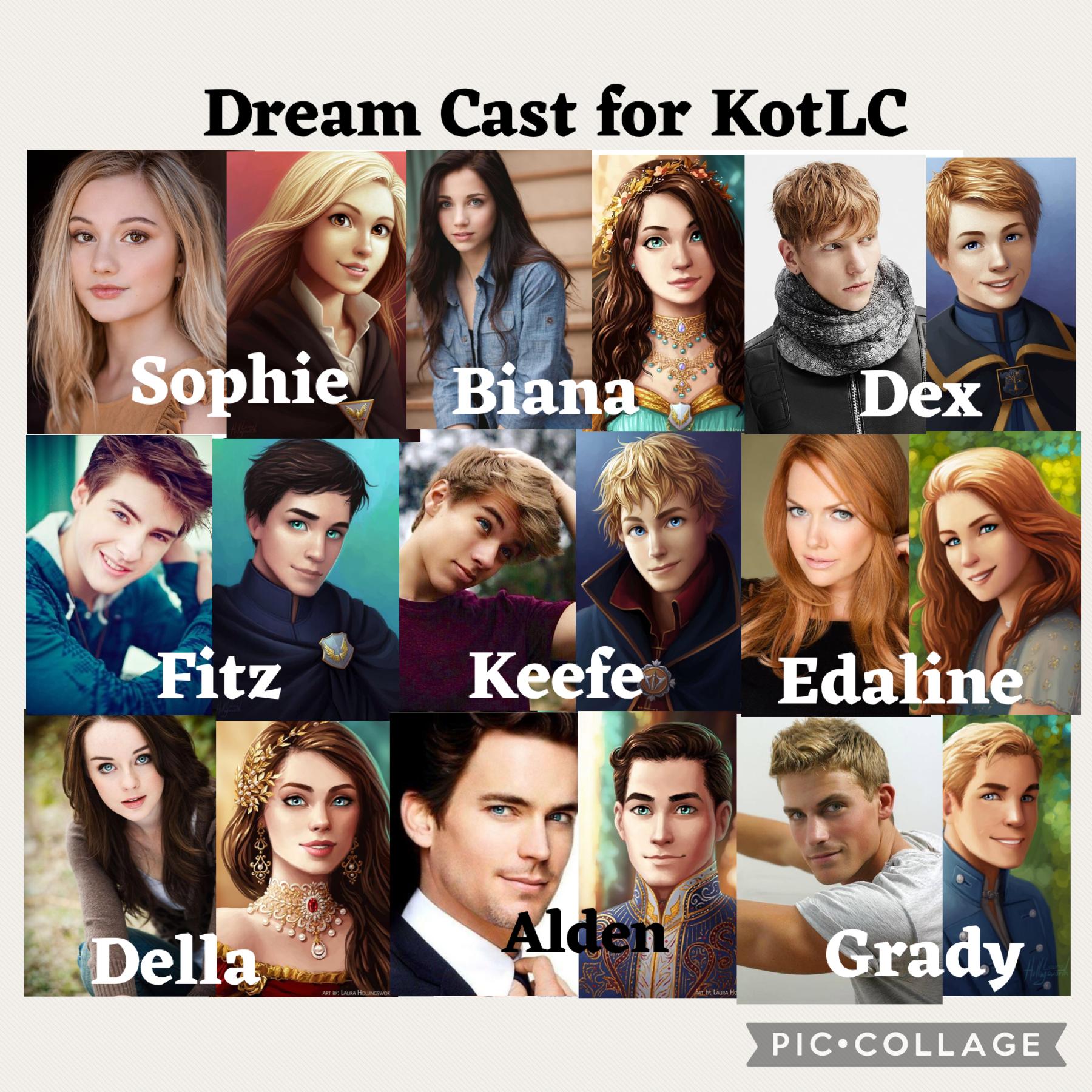 My dream cast for Keeper of the Lost Cities 