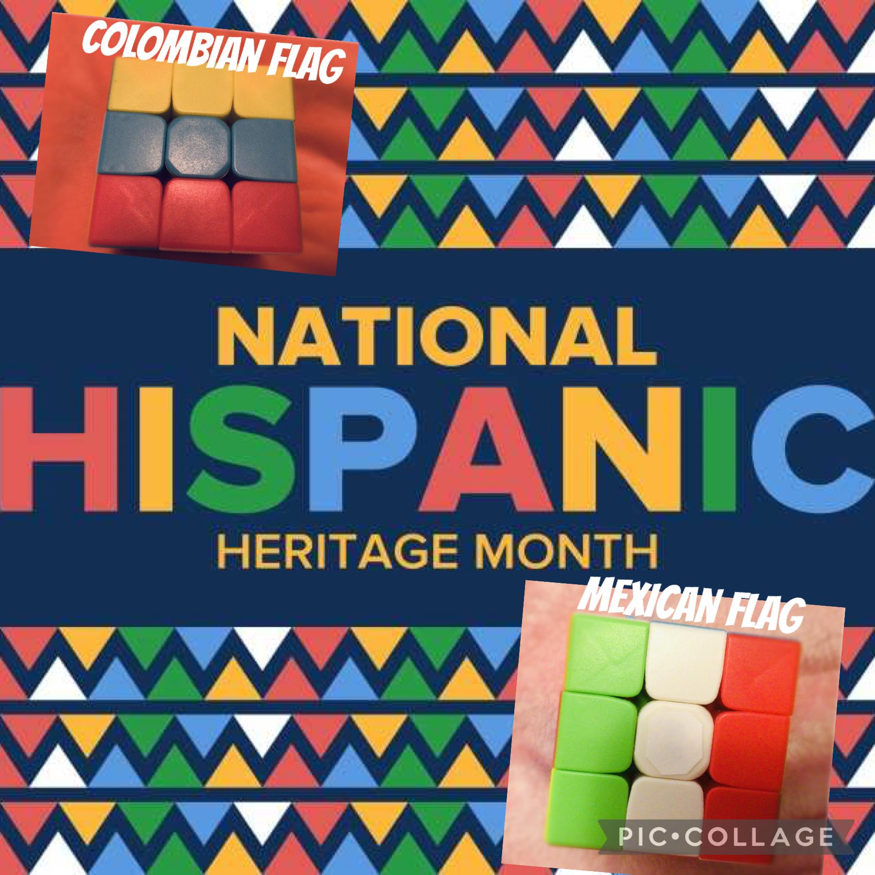 Hispanic Heritage Month Rubik’s cube post