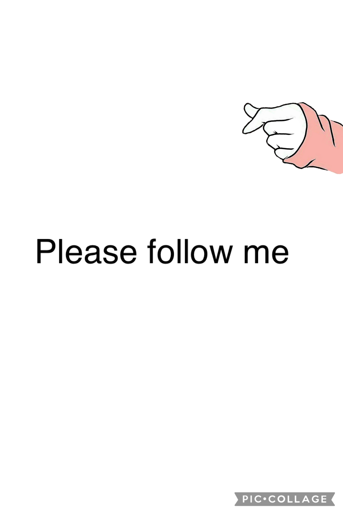Follow me please 