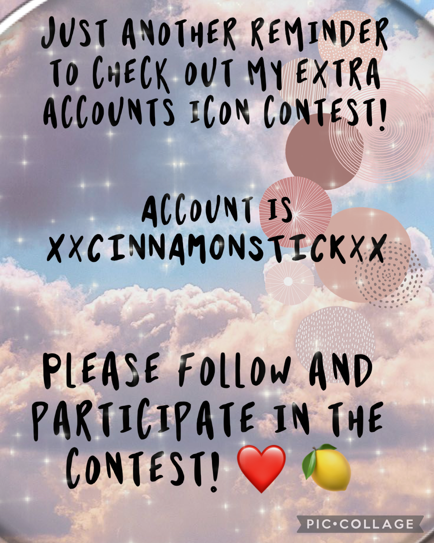 I really need more people to participate. Any icon design is acceptable, I have no preferences. ❤️ 🍋 