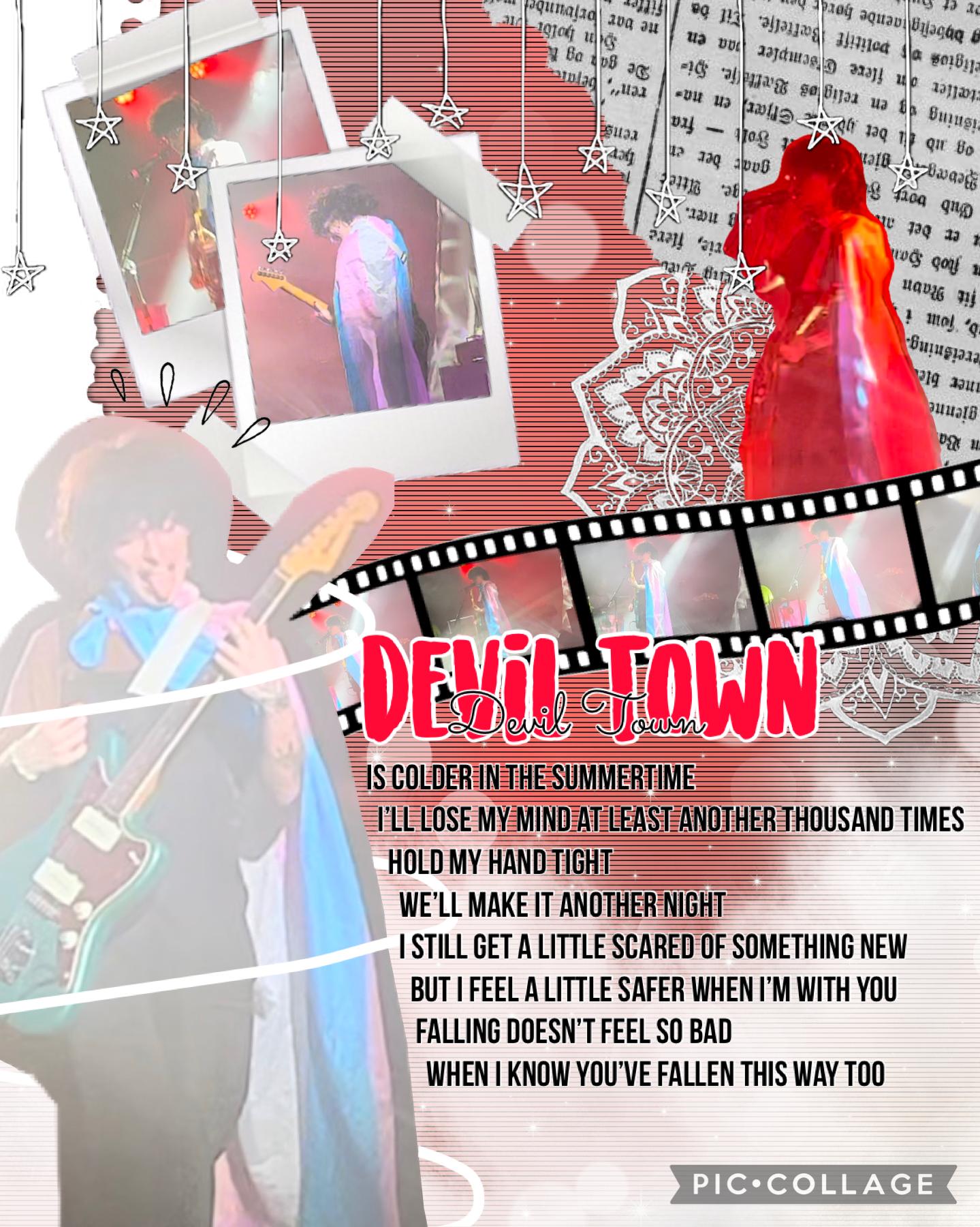 ❤️ TAP 🖤
❤️ ‘Devil Town’ by Cavetown collage!🖤
❤️ these photos r photos i got live in glasgow while he was performing ‘Devil Town’ lol
❤️ hope u like it and ily <3 🖤
❤️🖤