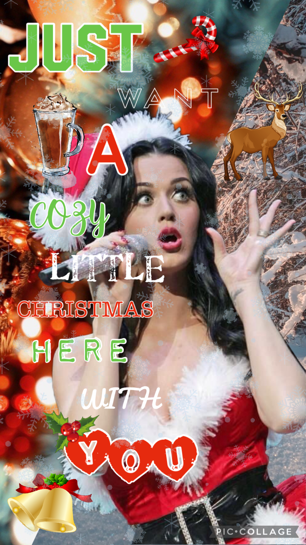 ❤️⚪️💚TAP💚⚪️❤️
💚⚪️❤️Katy Perry edit for @urlocalmaniac’s Xmas competition! ❤️⚪️💚
🎄Katy Perry lyrics from her song ‘Cozy Little Christmas’ 🎄