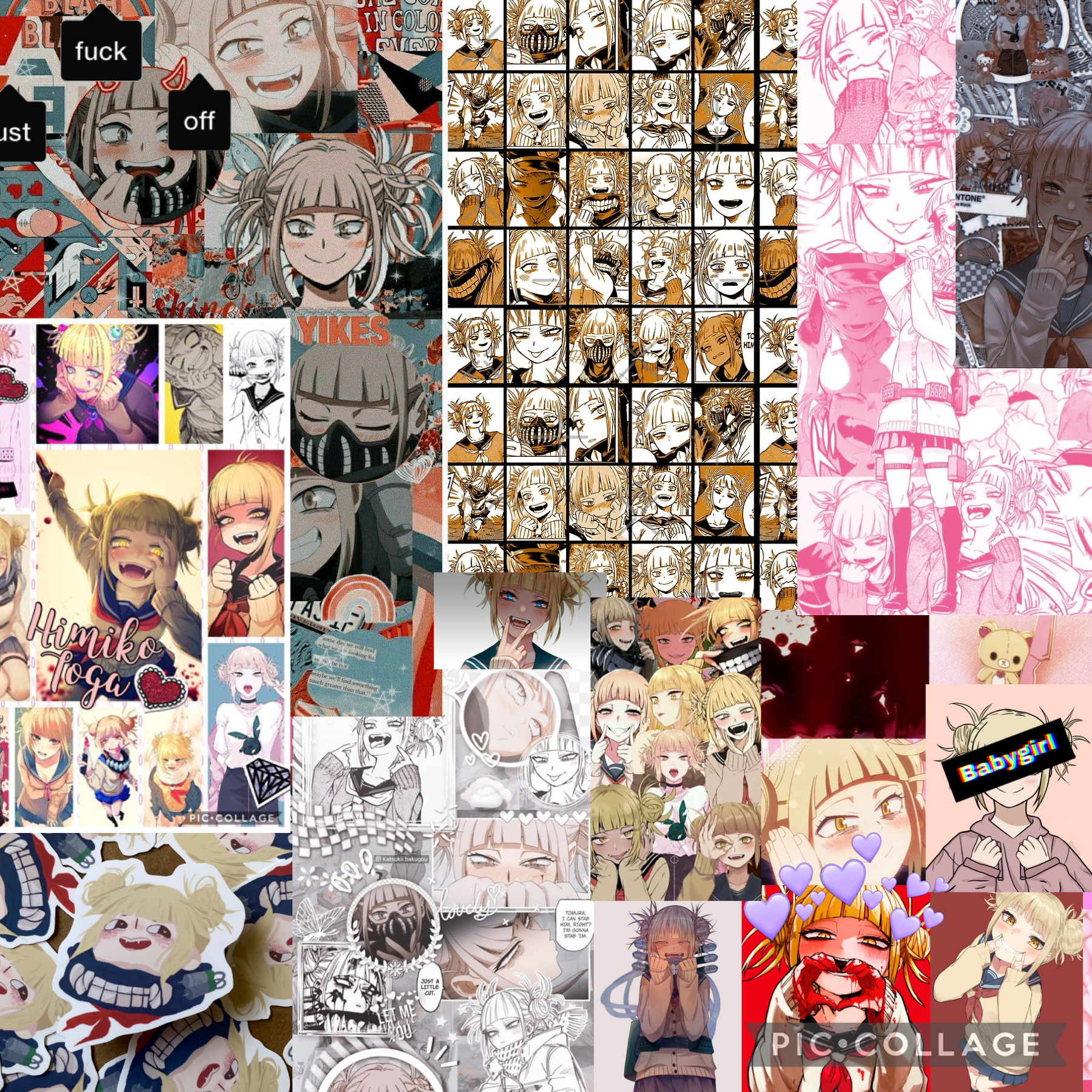 Himiko collage