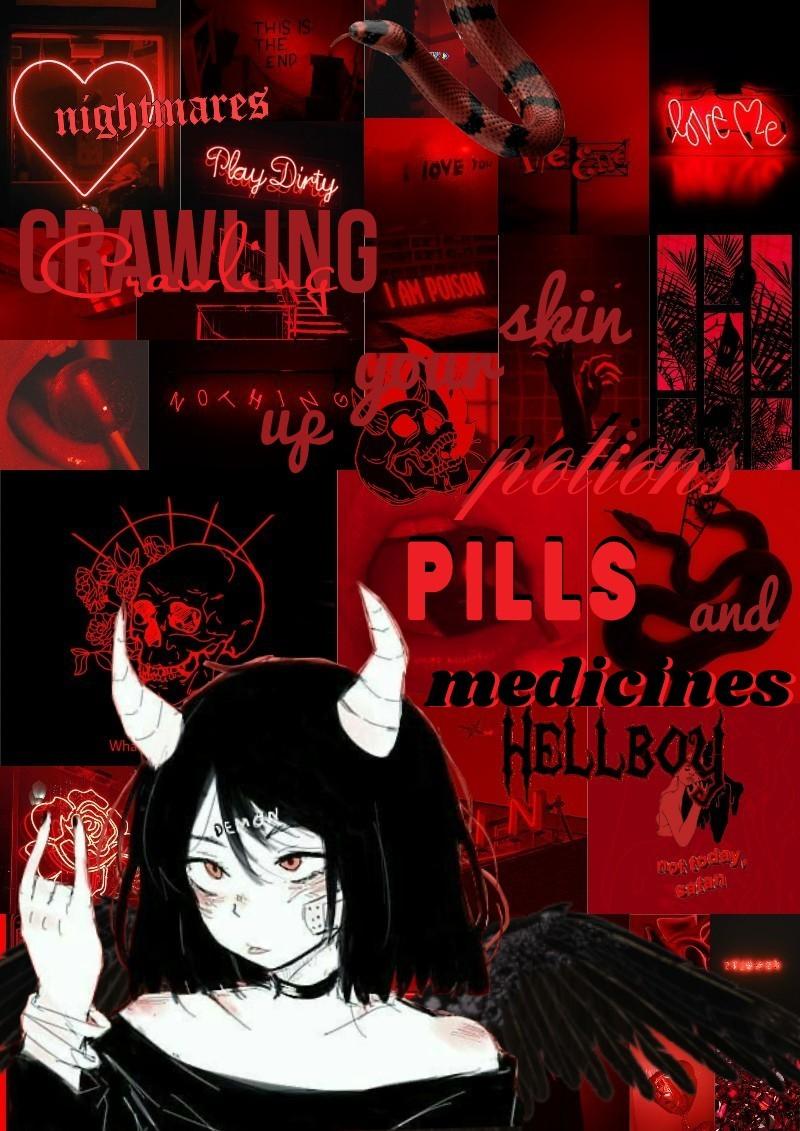 ((tap))

So today's kinda trashy but i made a collage for a contest
 "Crawling up your skin options pills and medicines"
 ~bleed magic by I DON'T KNOW HOW BUT THEY FOUND ME
I don't even like that song much but it fits so uh yeah
Choke yourself to sleep ✌