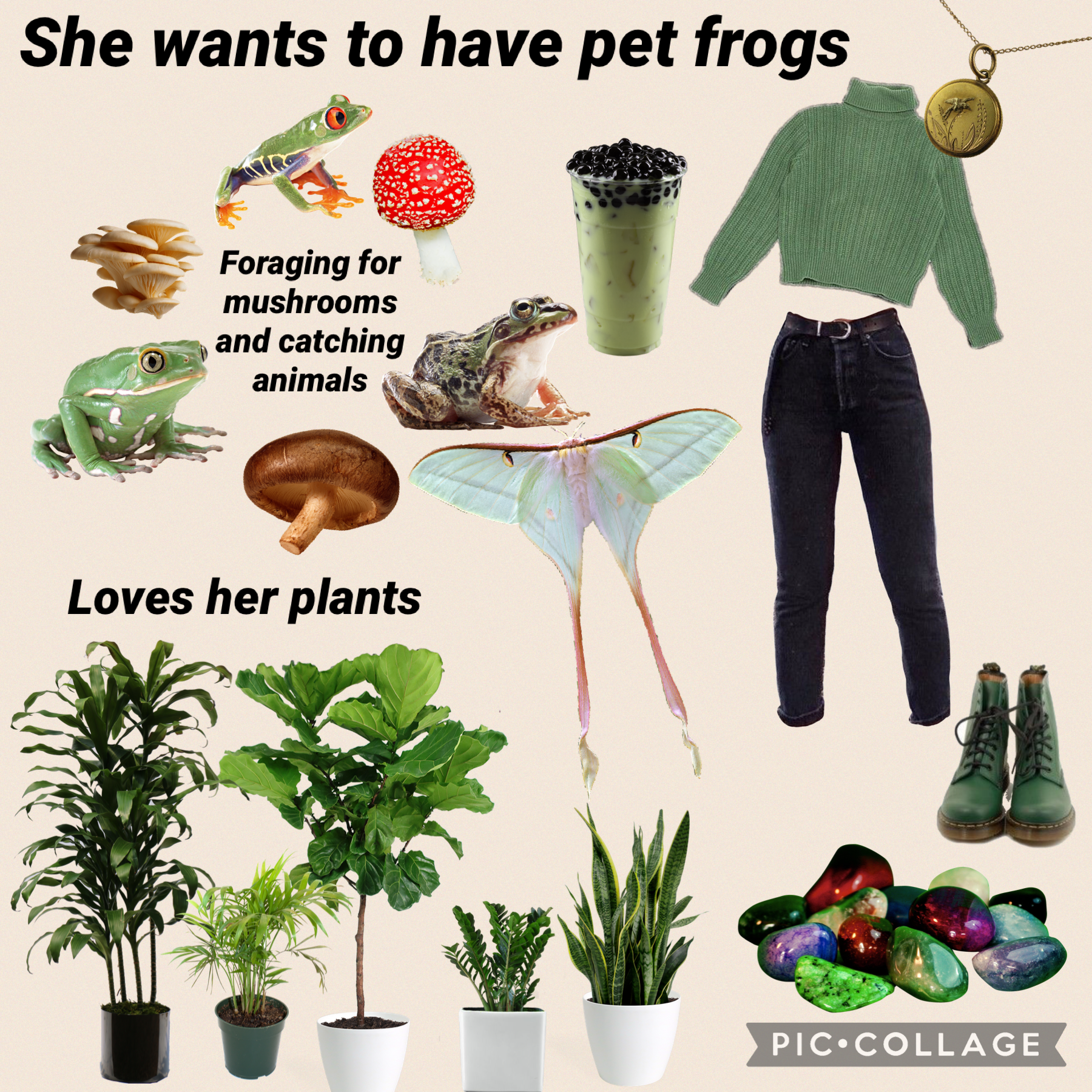 Who else wants a frog 🙋🏻‍♀️ made this one for my friend 🍄🐸🌱