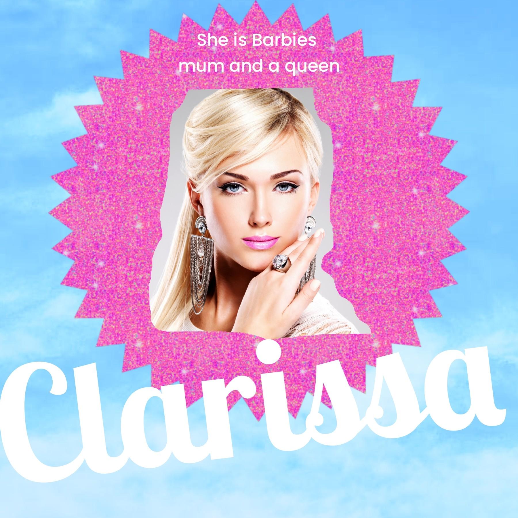 tap
Clarissa is an inside joke between an old friend of mine and me 