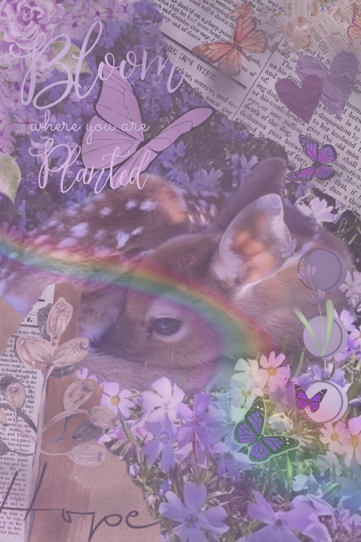 💜🦌🌸

Lavender Deer Aesthetic 
  
( ' × ' )