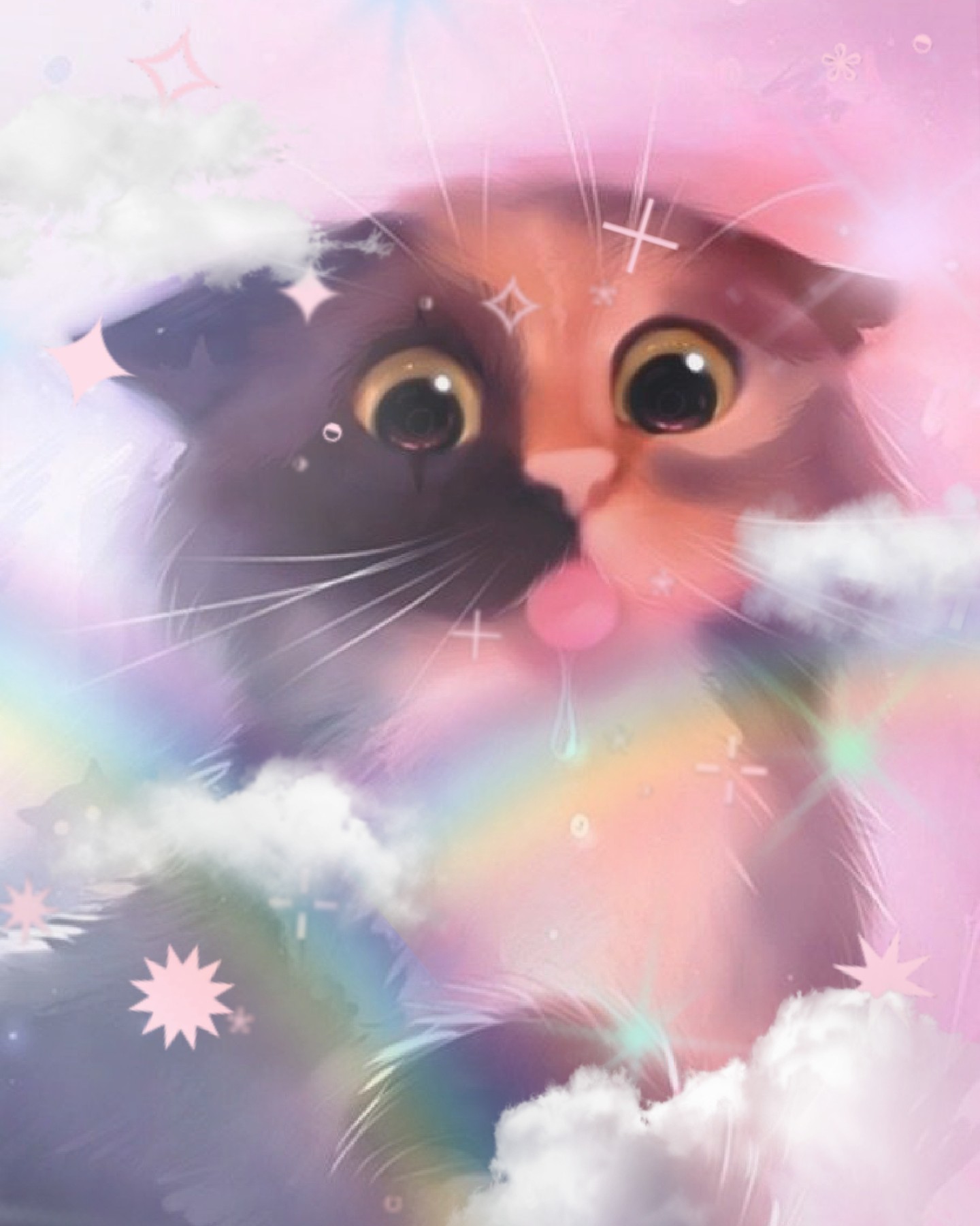 🌈🐱☁️ 

Cute Rainbow Aesthetic Cat

(and Merry Christmas)