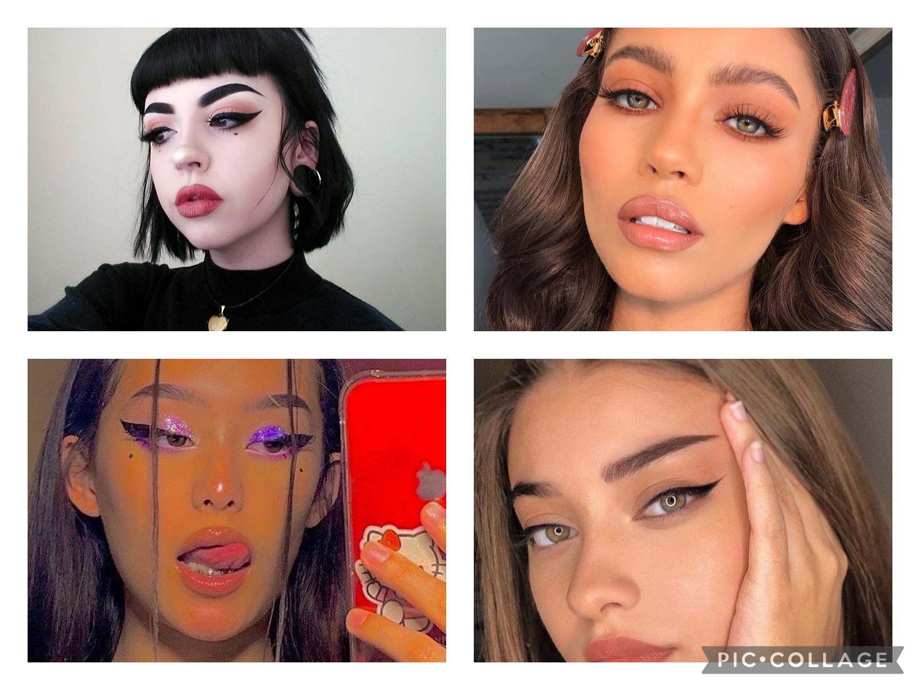 Vous préférez quel makeup ? Moi j'aime bien le 2 