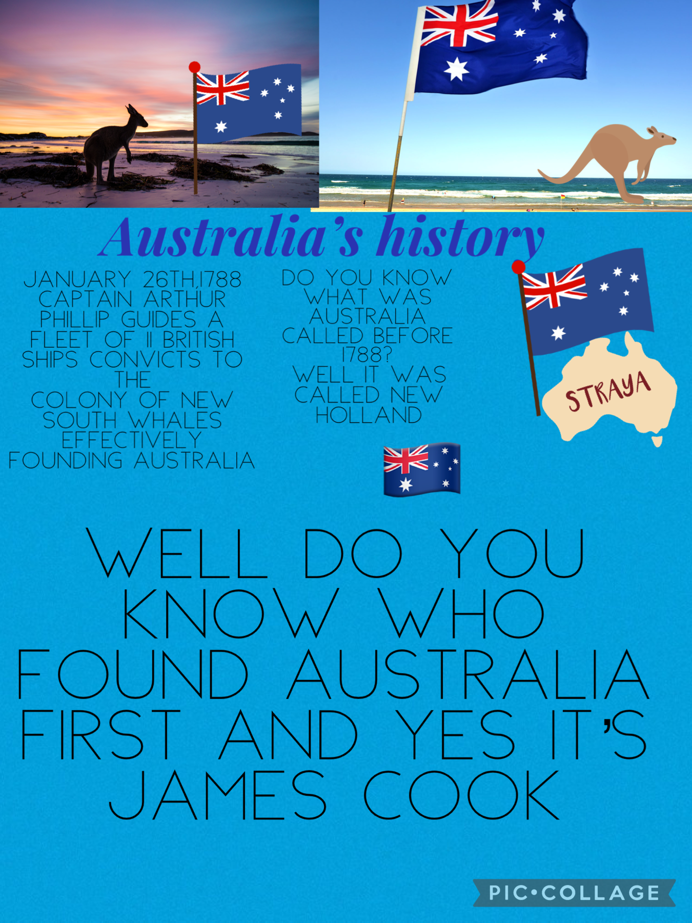 All about Australia history
