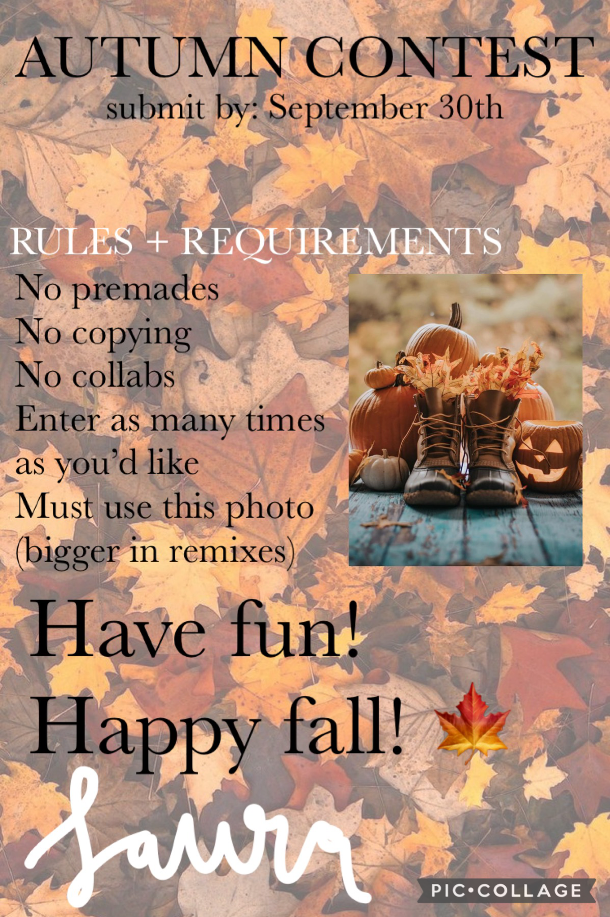 Happy autumn! Please join! 🍂 