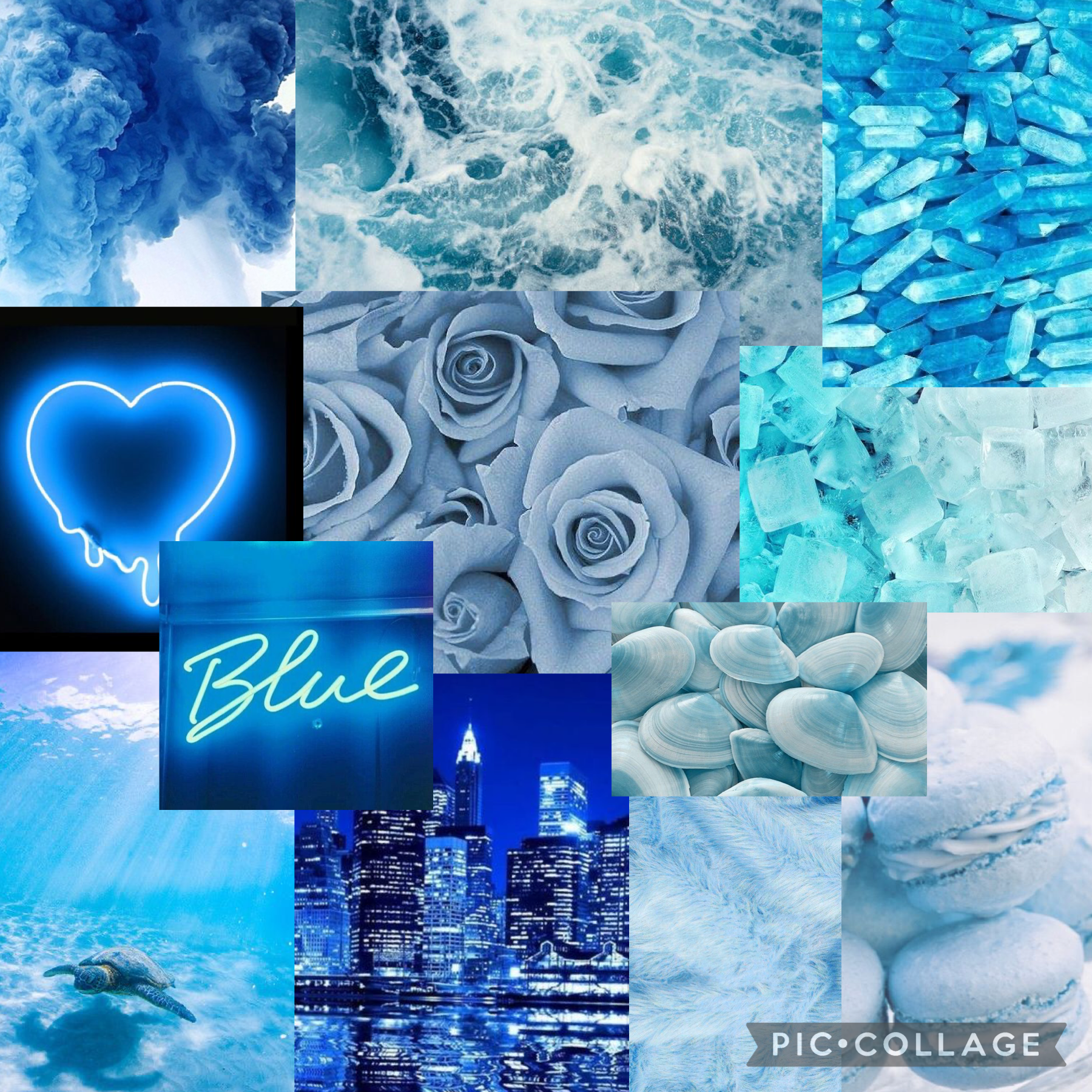Aesthetic bleu 
