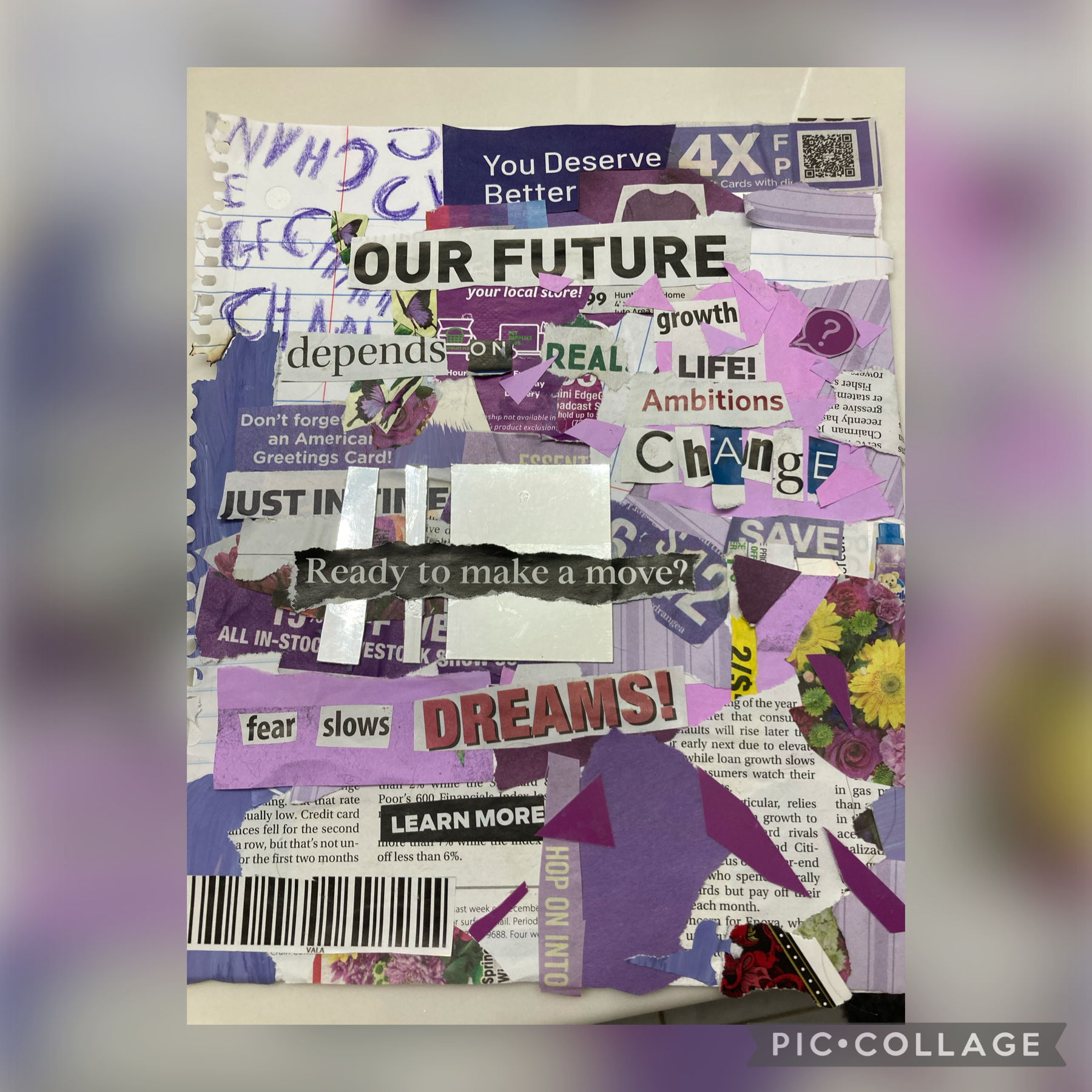 -𝕥𝕒𝕡-

“Our future depends on REAL growth, life, ambitions, and change”
Well, pic collage is for posting collage’s, I randomly decided to make a real one, also jumped to 22 🤭