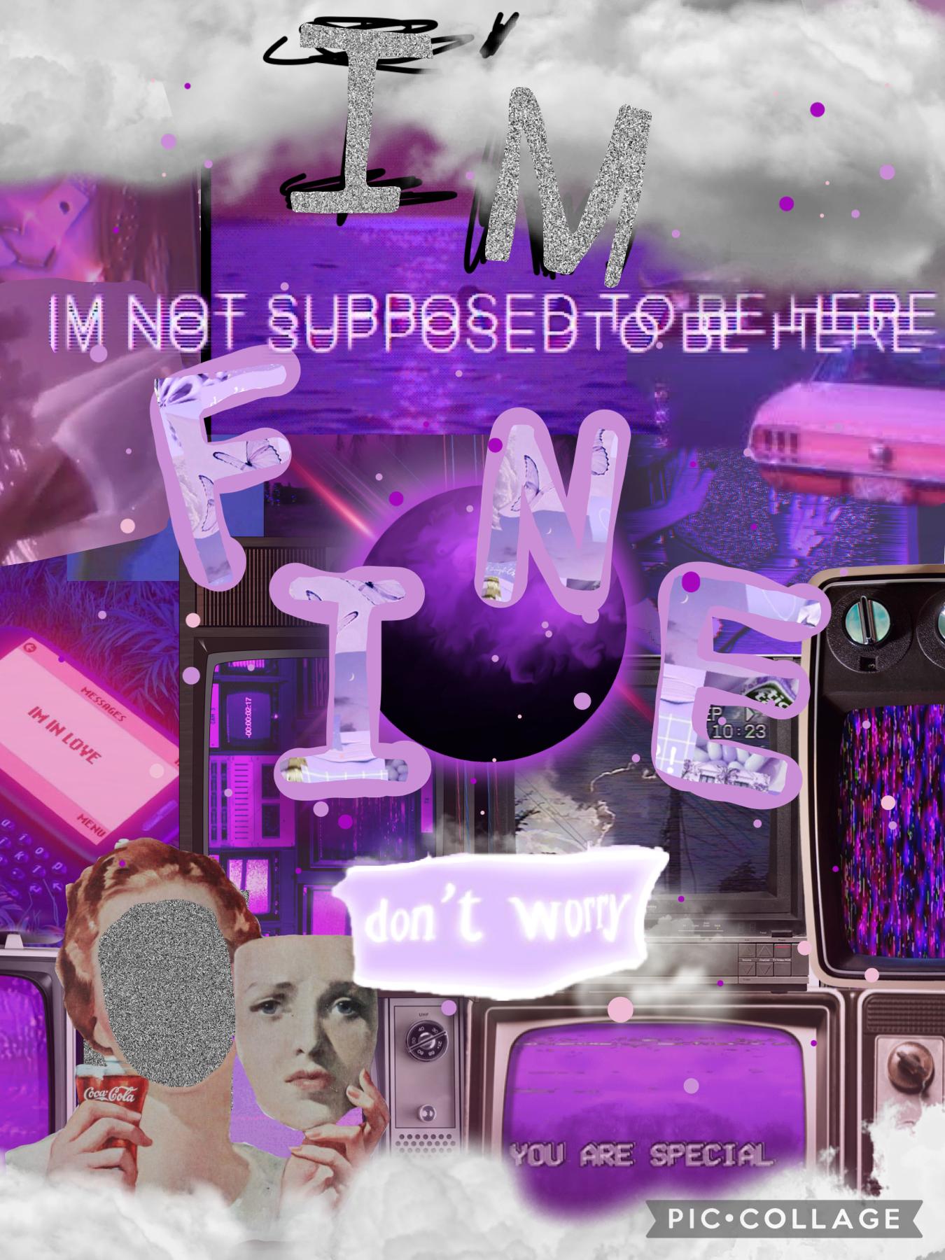 💜ᴛᴀᴘᴘʏ💜

(collage 1/2)

You know, it’s creepy, purple, I have no idea what this is, I love it.

Hope you do too!