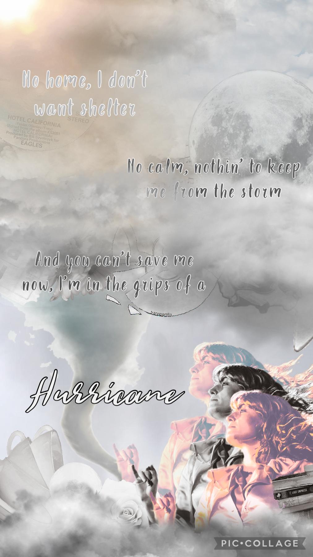 ☁️🅃🄰🄿🌪

Florence + Machine collage

From the song “Hurricane Drunk“

““No home, I don’t want shelter, No calm, nothin’ to keep me from the storm, and you can’t hold me down ’cause I belong to the hurricane“