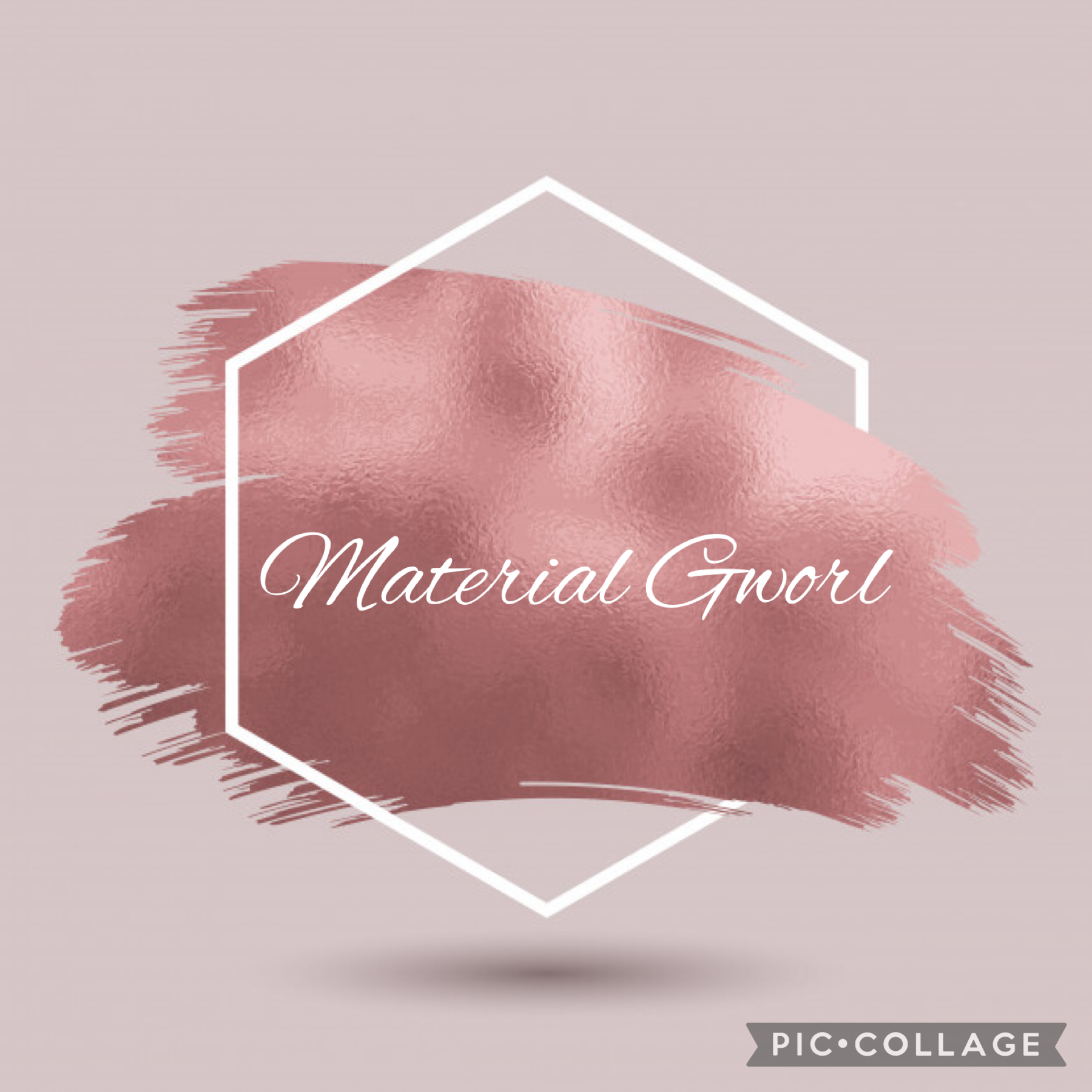 Comment if ur a material gworl