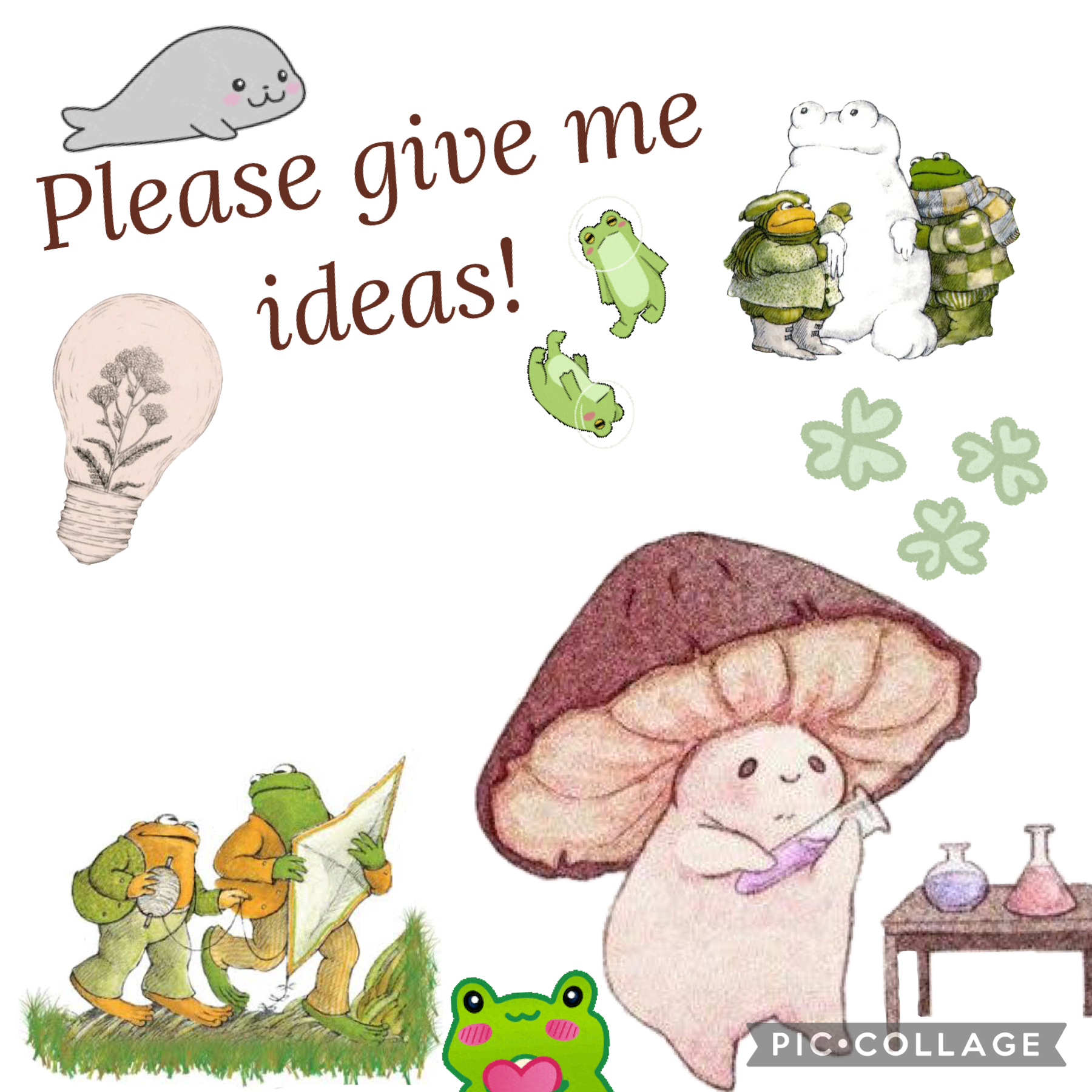 Please give me collage ideas!