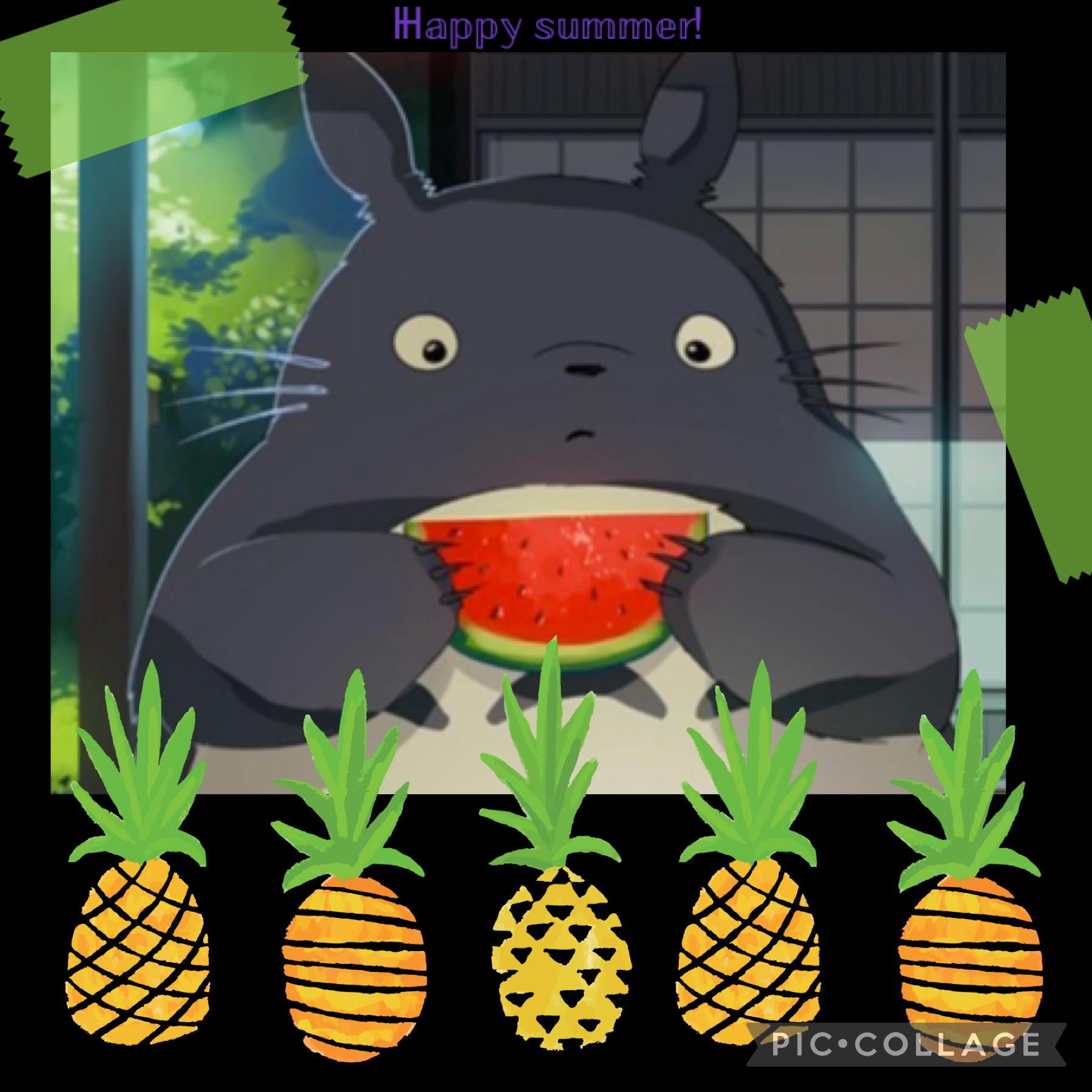🍍Tap🍍

Happy summer! Enjoy totoro with me! 