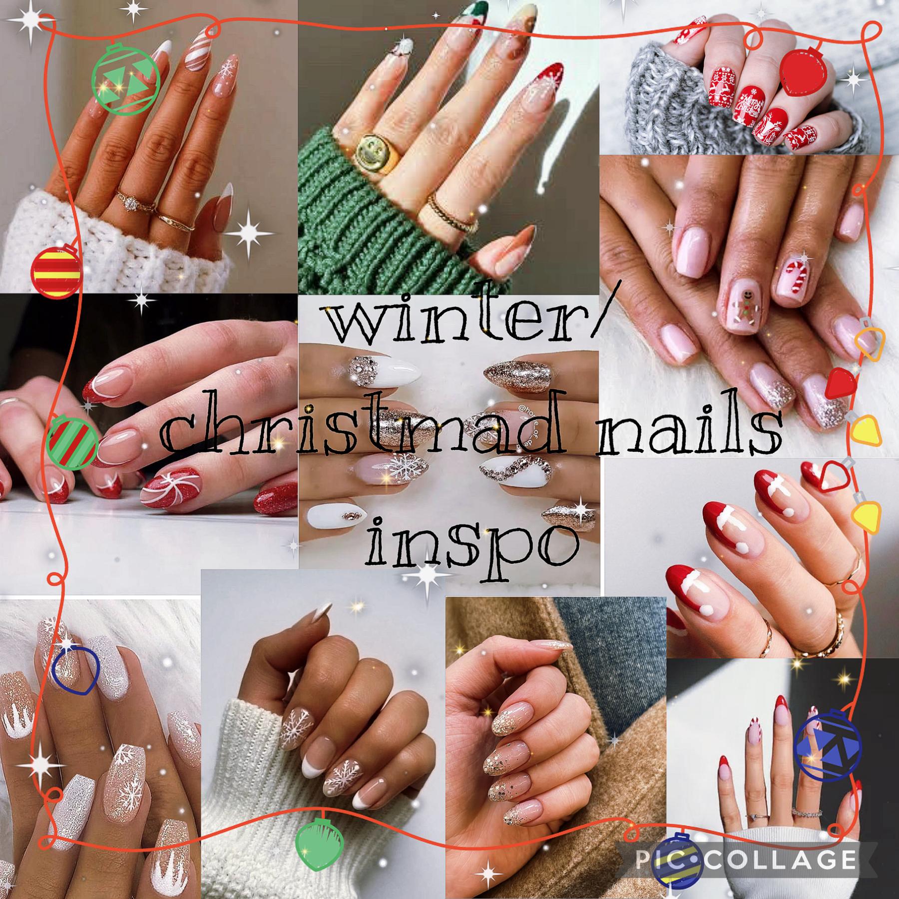 winter/christmas nails inspo💅🫶 11/27/2023 