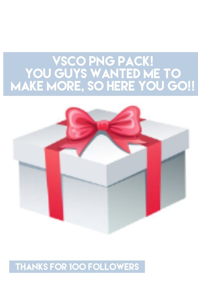 Vsco png pack! You guys wanted me to Make more, so here you go!!