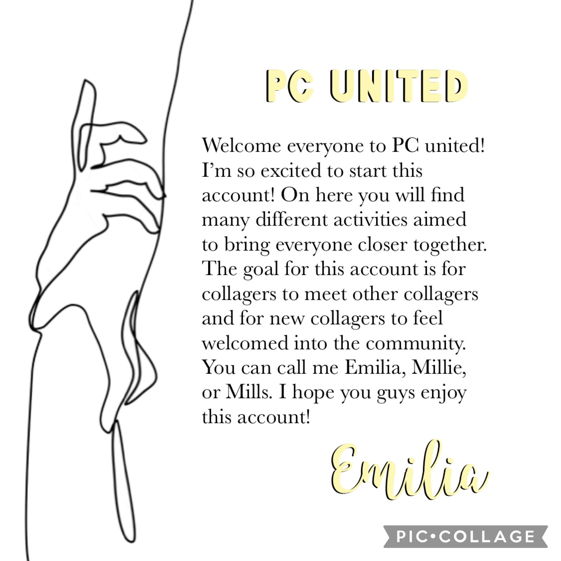 Welcome everyone! I am so excited to begin this journey!