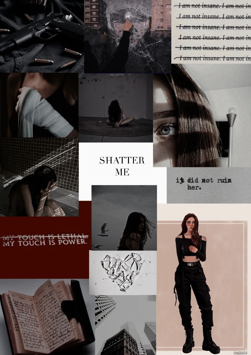 >>•tap•<<

Juliette Farrars Shatter Me series aesthetic collage >>>