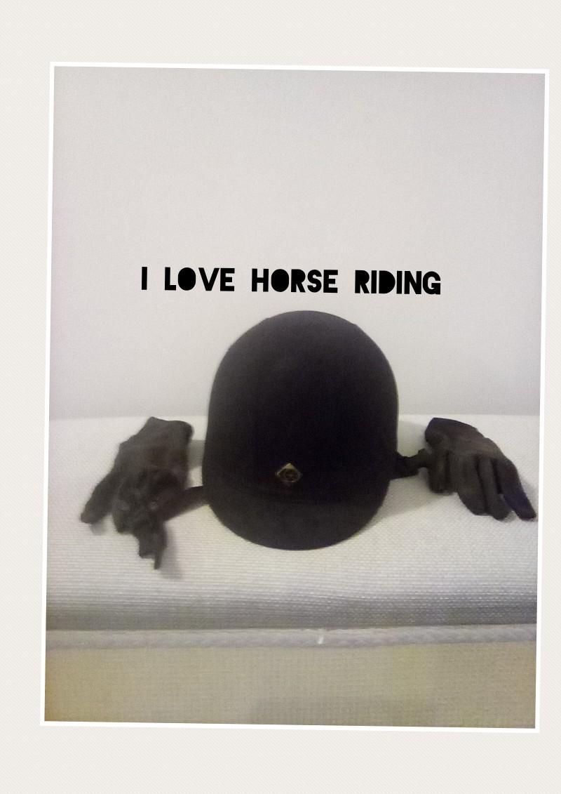 I love horse riding 🐎