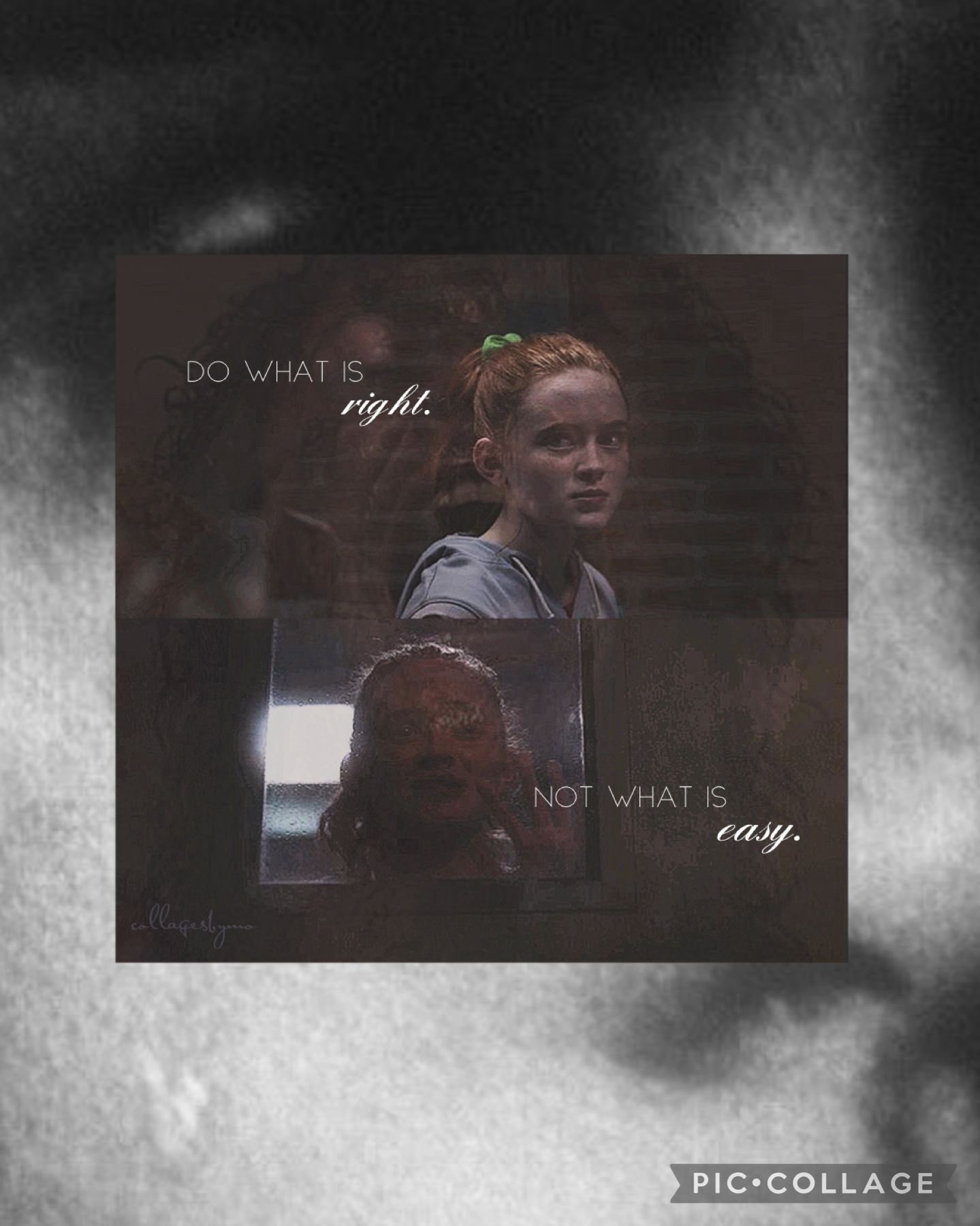 august 6th 22 (tap🥀) 
ugh stan max for staying strong my girl has been through too much | y’all can see billy in the bg right💀i tried to make it obv to see yet not too obv so it didn’t cover up max too much 😭 qotd: fav tv show? ❤️‍🩹 love u