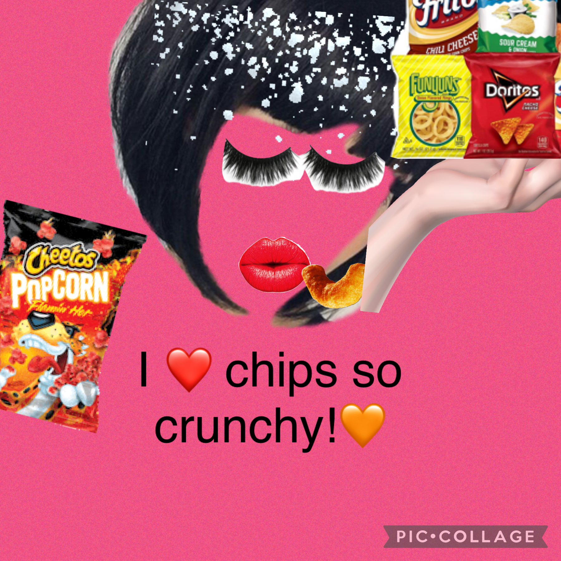 Girl ubsessed with chips !!