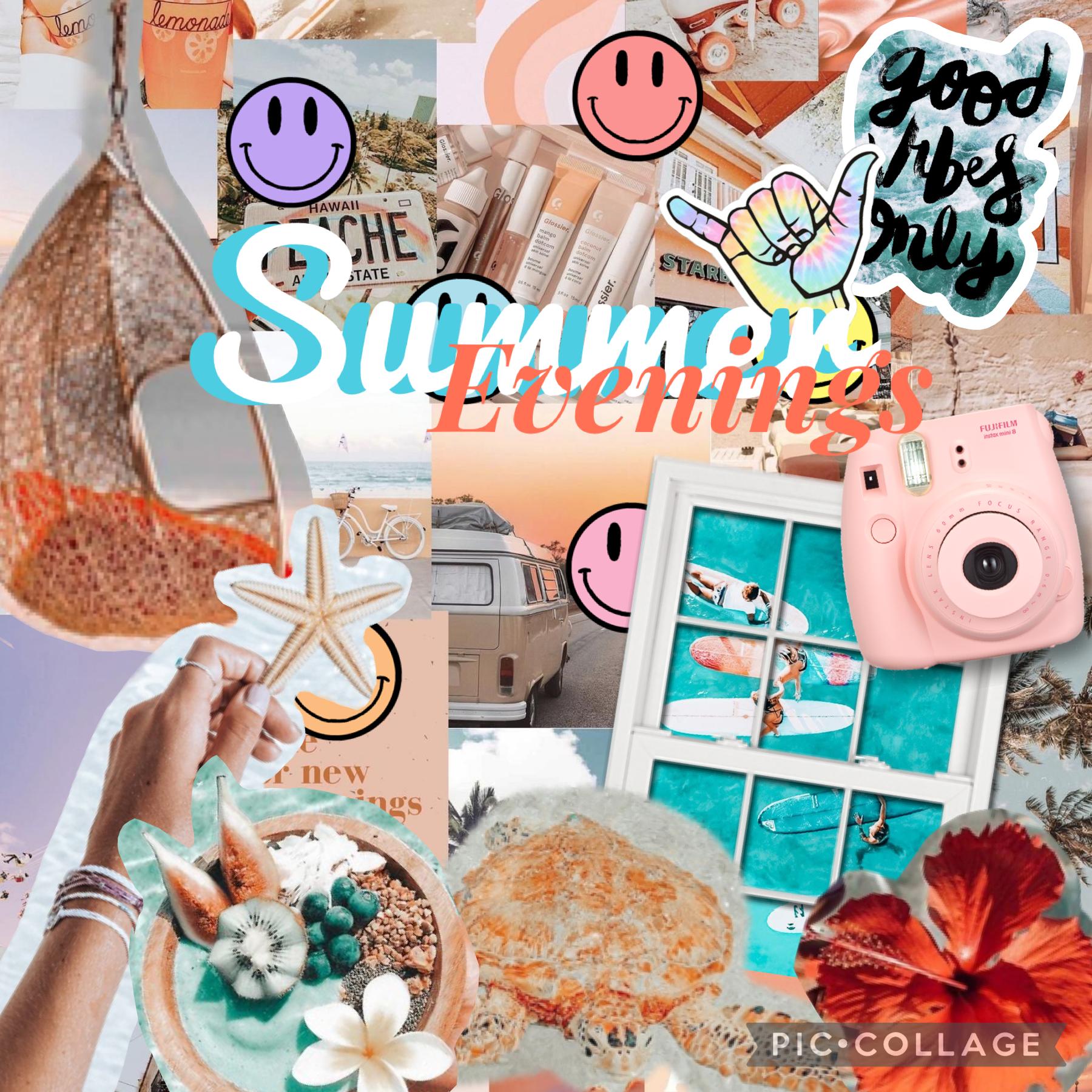🌺🫧tap🫧🌺
Hey guys! This was supposed to be a complex collage,as you can see that in the bg,but then in the middle of the adding the text pic collage crashed🫠
Full quote-those perfect summer evenings- 